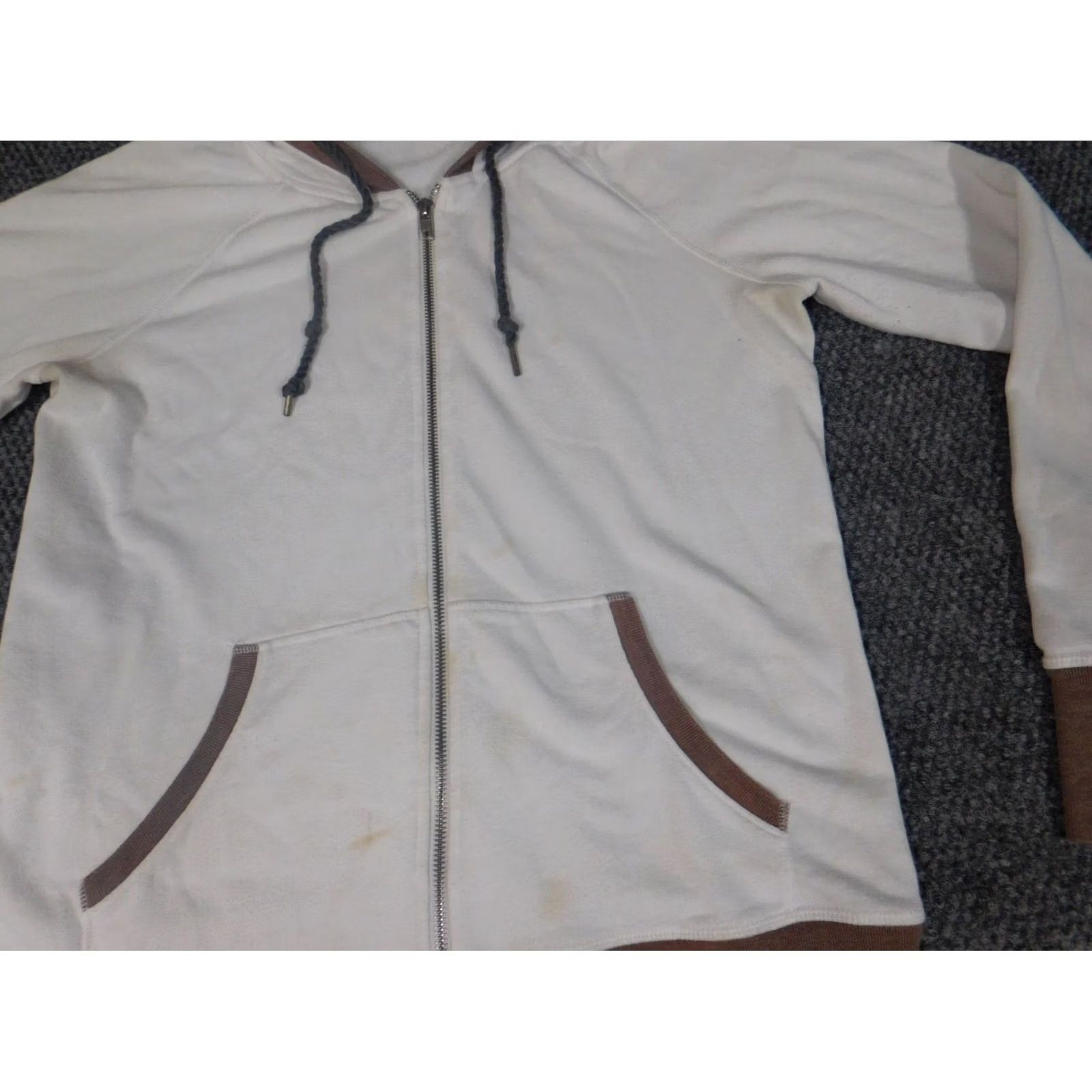 Champion Champion Womens Hoodie L gray pullover full zip Mock Neck Activewear Long Sleeve Regular Fit Sweatshirt Size L / US 10 / IT 46 - 4 Thumbnail