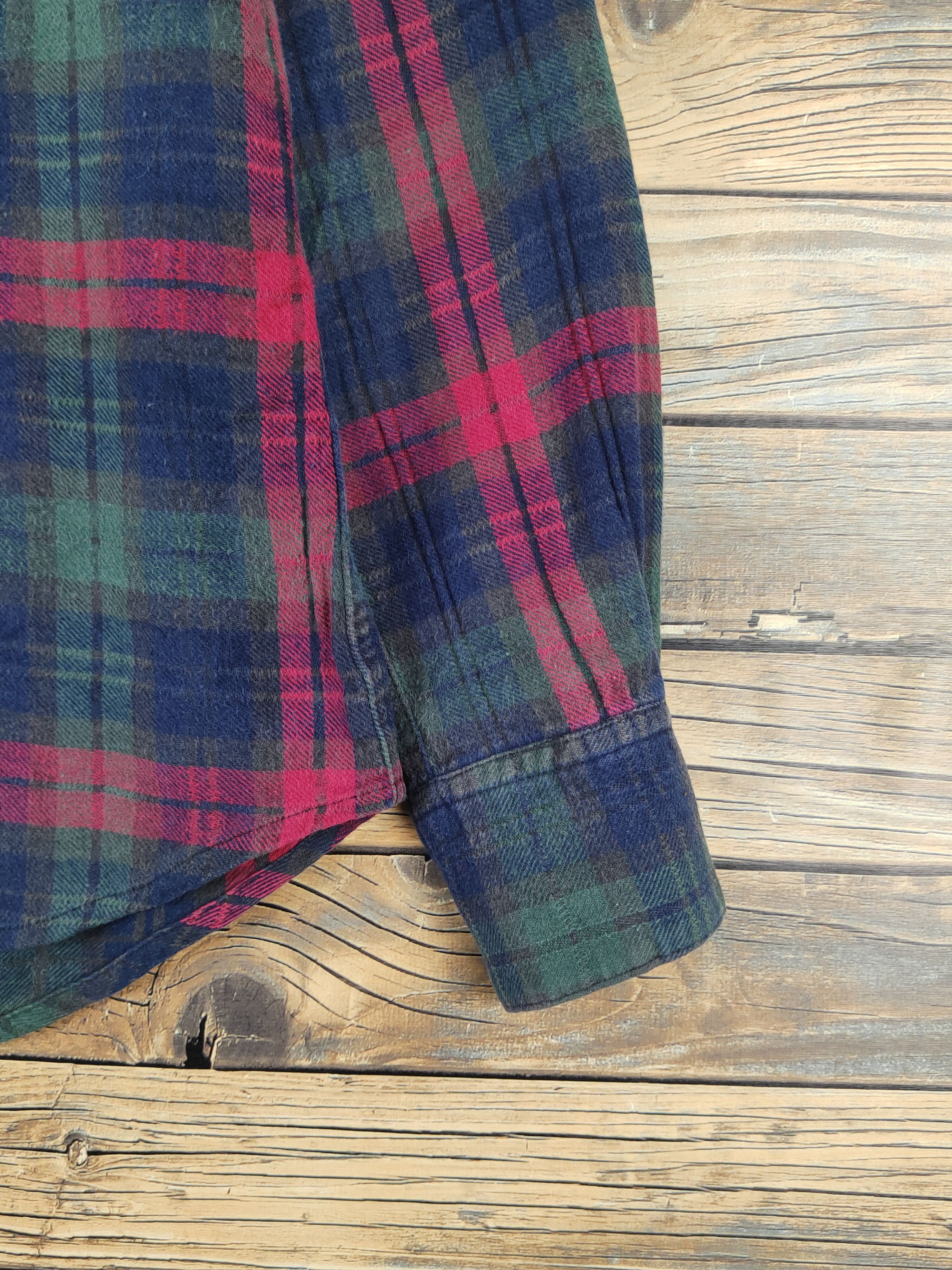 Japanese Brand × Vintage TK Navy Red Button Ups #W46 Size US M / EU 48-50 / 2 - 6 Thumbnail