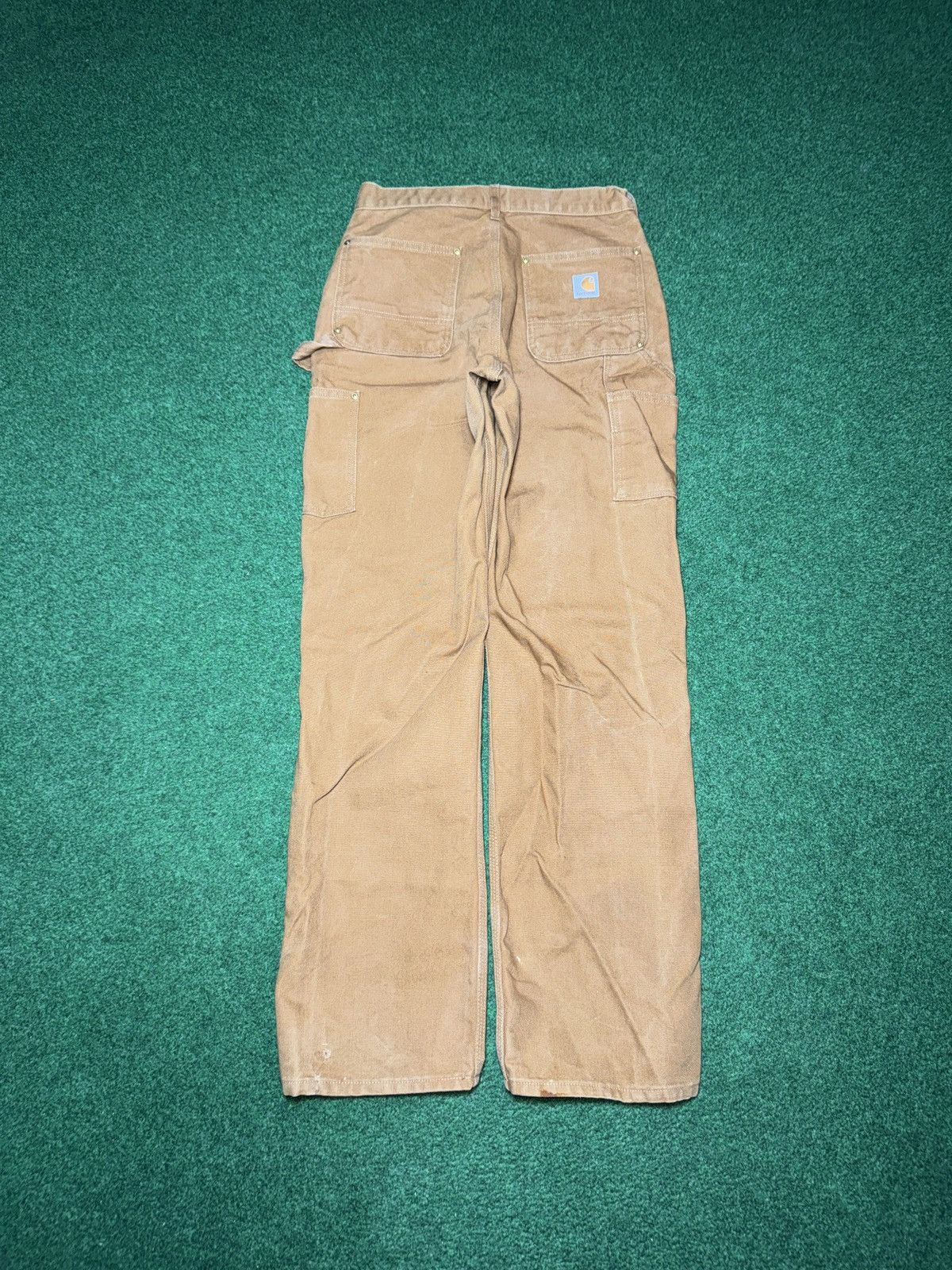 Other Carhartt Double Knee 30x32 Carpenter Canvas Work Wear Pants Size US 30 / EU 46 - 2 Thumbnail