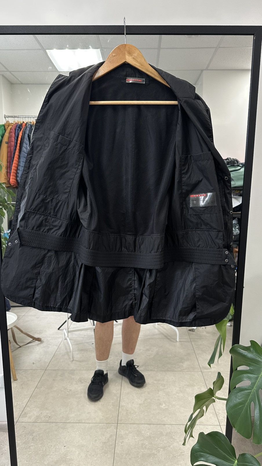 Prada Prada Re-Nylon Blazer Jacket Size 52R - 7 Thumbnail