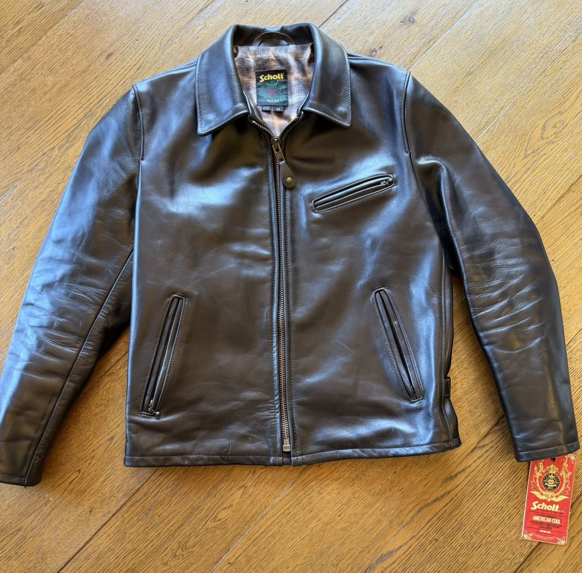Schott Schott 688 - Single Rider Moto - NEW Size US M / EU 48-50 / 2 - 6 Thumbnail