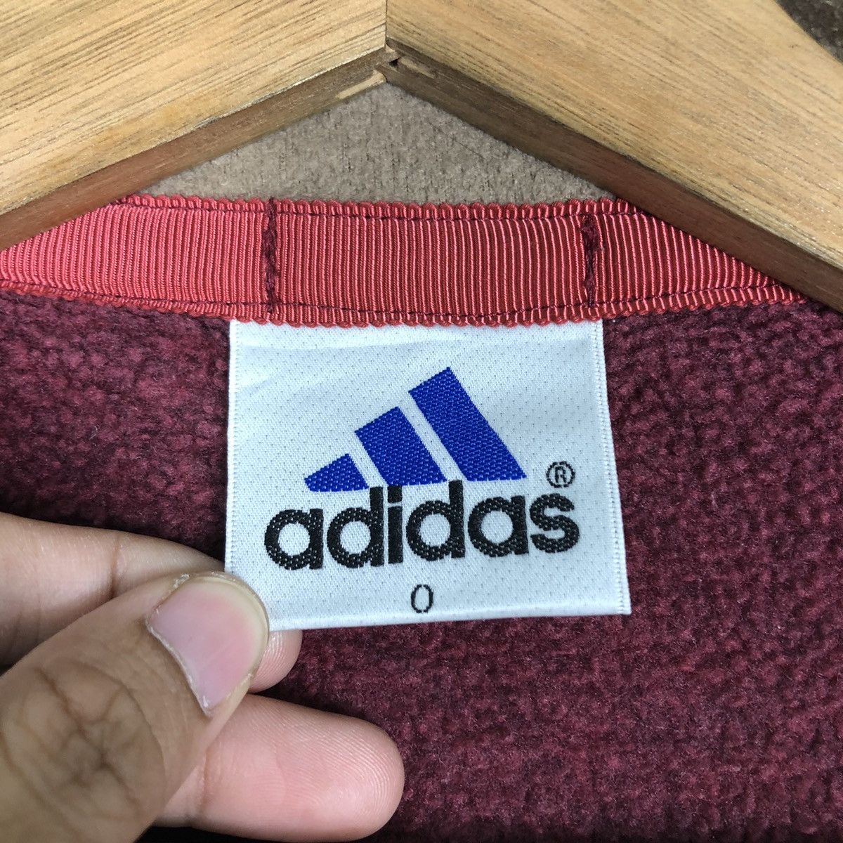 Adidas 🔥Vintage Adidas Bomber Jacket Fleece Big Logo Size US M / EU 48-50 / 2 - 23 Thumbnail