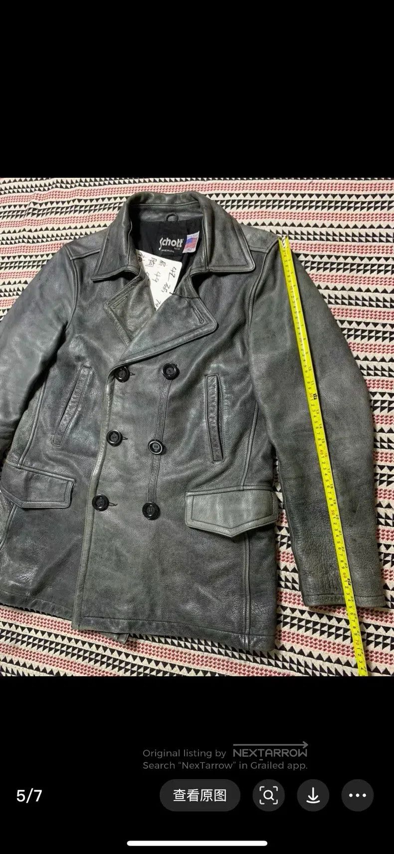 Schott Schott 740 leather coat Size US S / EU 44-46 / 1 - 5 Thumbnail