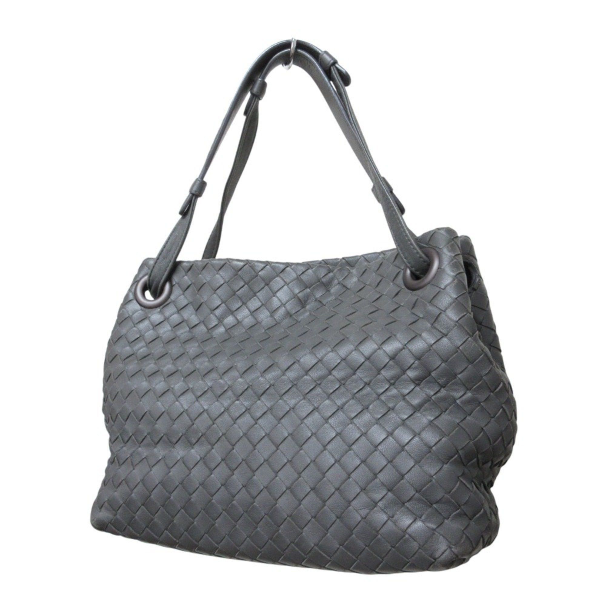 Bottega Veneta Intrecciato Small Garda Bag Shoulder Bo6262491 Grey Women's