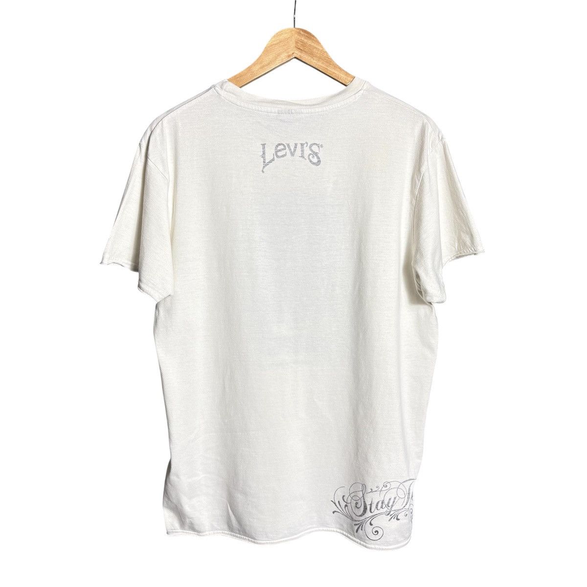 Levi's Vintage Clothing Vintage 90s Levi’s The Visionary Reversible Graphic T-Shirt Size US L / EU 52-54 / 3 - 2 Thumbnail