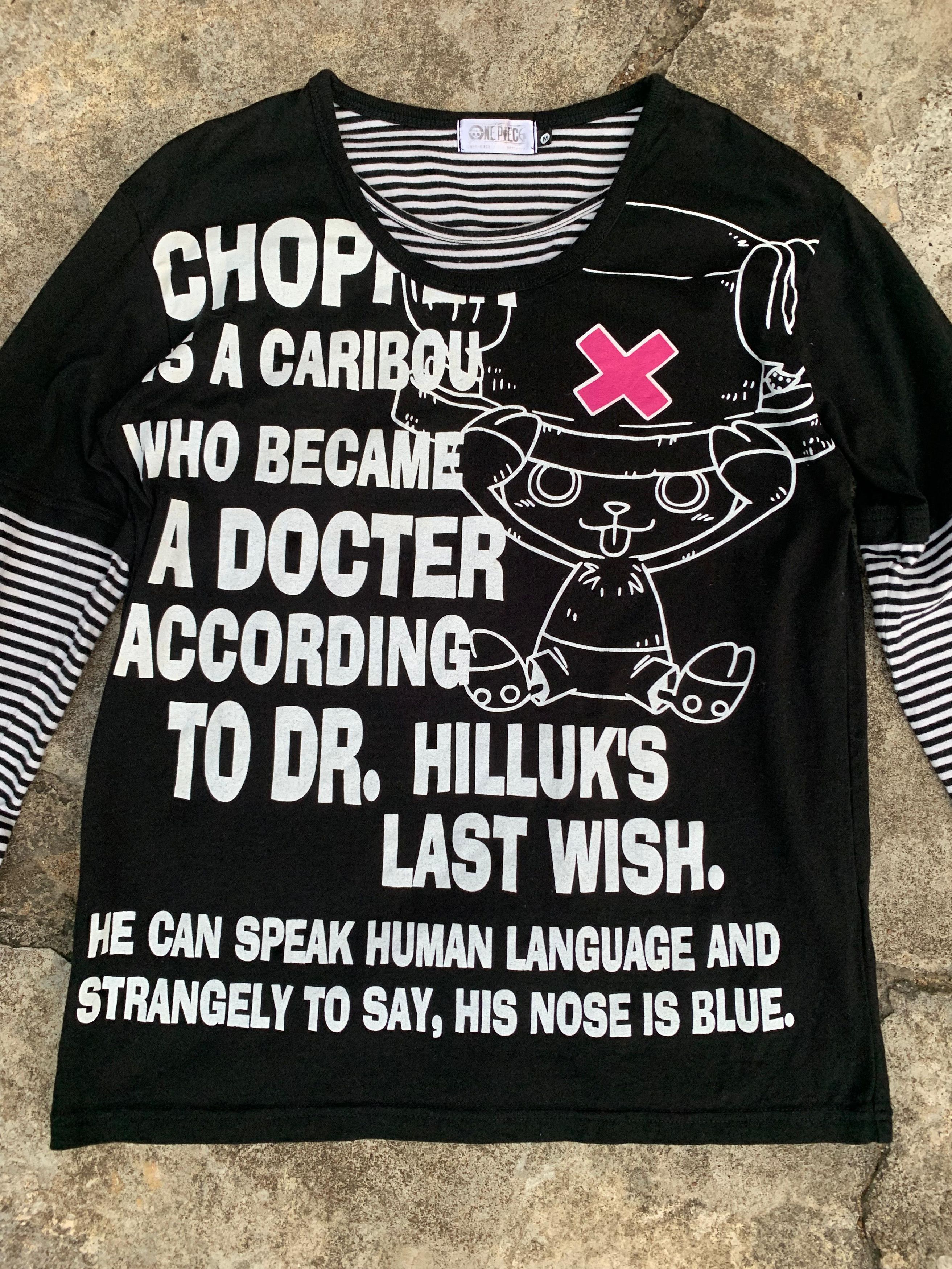 One Piece ONE PIECE TONY CHOPPER DOUBLE LAYER LONG SLEEVE T-SHIRT Size US M / EU 48-50 / 2 - 3 Thumbnail