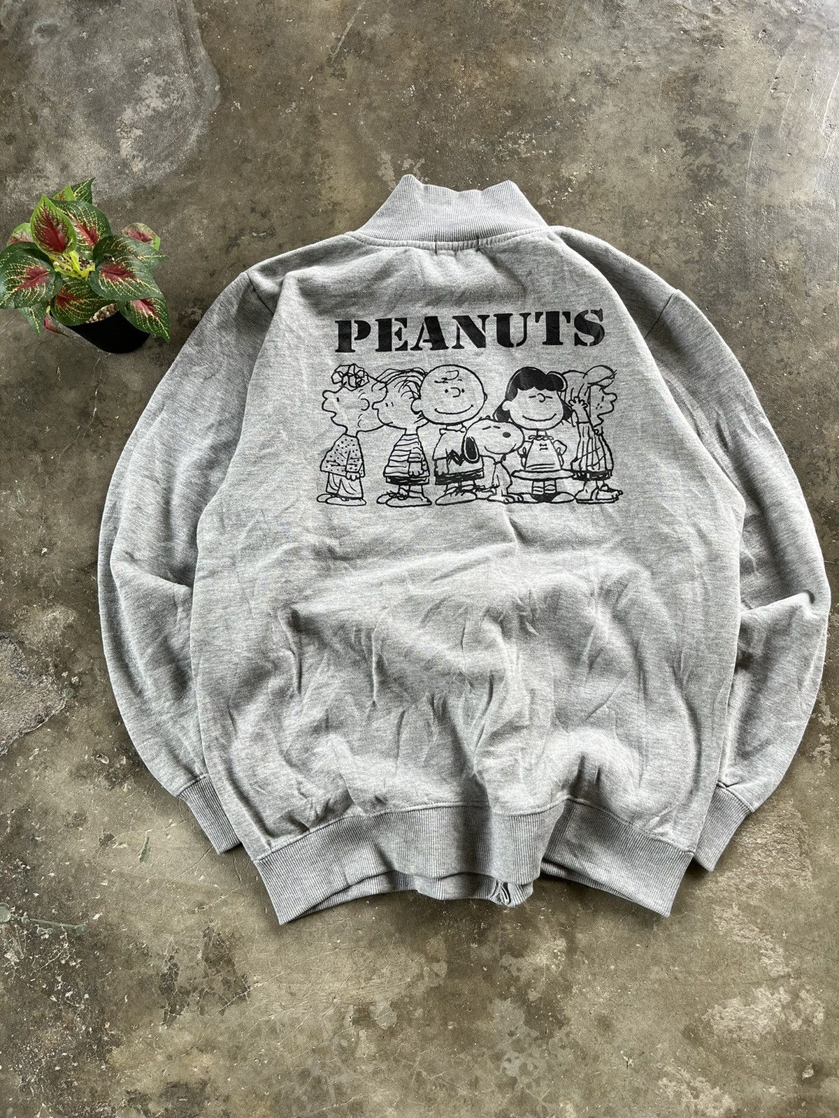 Cartoon Network × Peanuts ⚡️STEALS⚡️Peanuts Snoopy Full Character Zipper Sweter Size US L / EU 52-54 / 3 - 1 Thumbnail