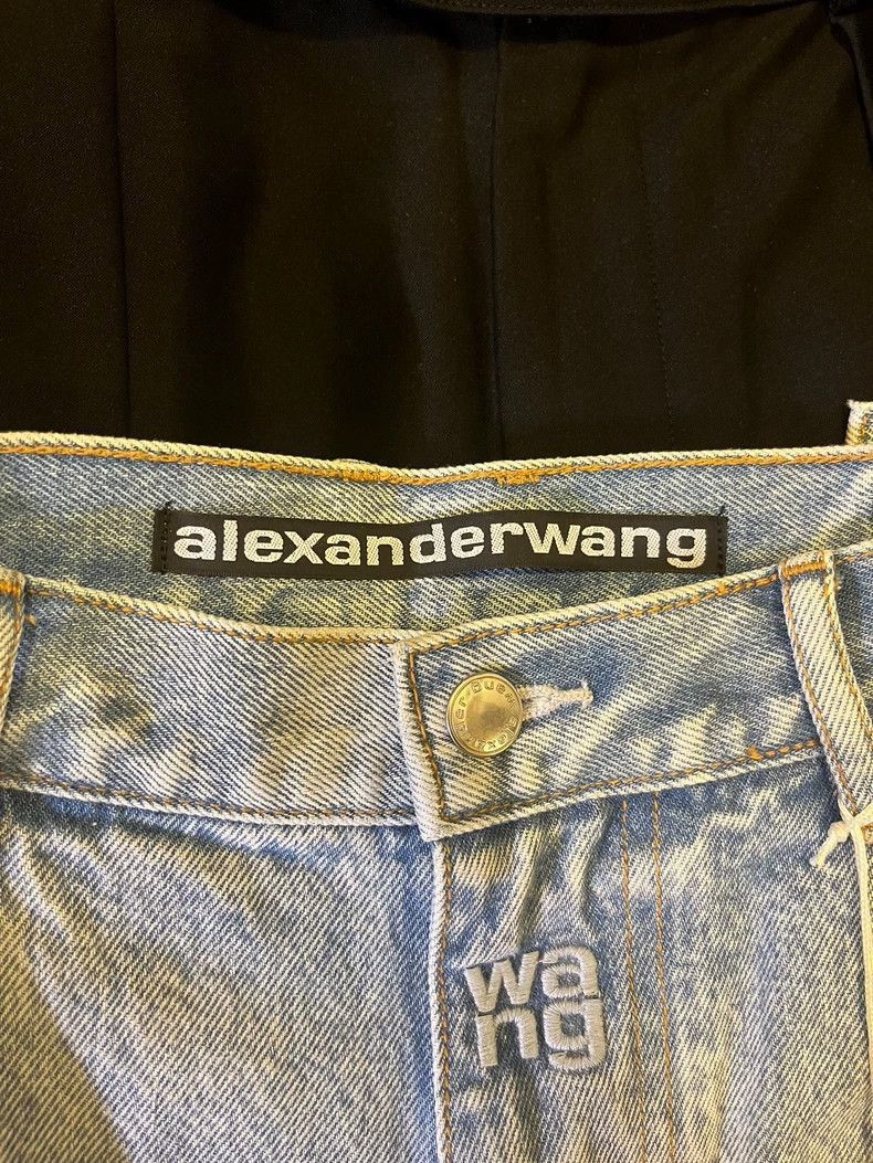 Alexander Wang Alexander Wang Light Blue Denim Cargo Pants- Size 25" / US 0 / IT 36 - 5 Thumbnail