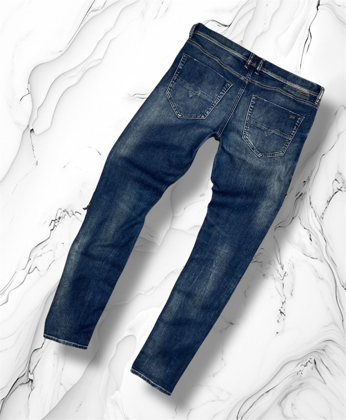 Diesel Diesel Tepphar Denim Jeans Mid Blue Size 34 Size US 34 / EU 50 - 1 Thumbnail