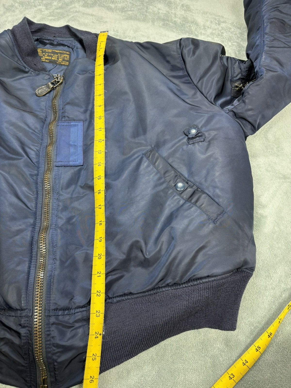 Vintage Vintage MA- 1 Flight Jacket Camco MFG. J0108 Size US XL / EU 56 / 4 - 14 Thumbnail