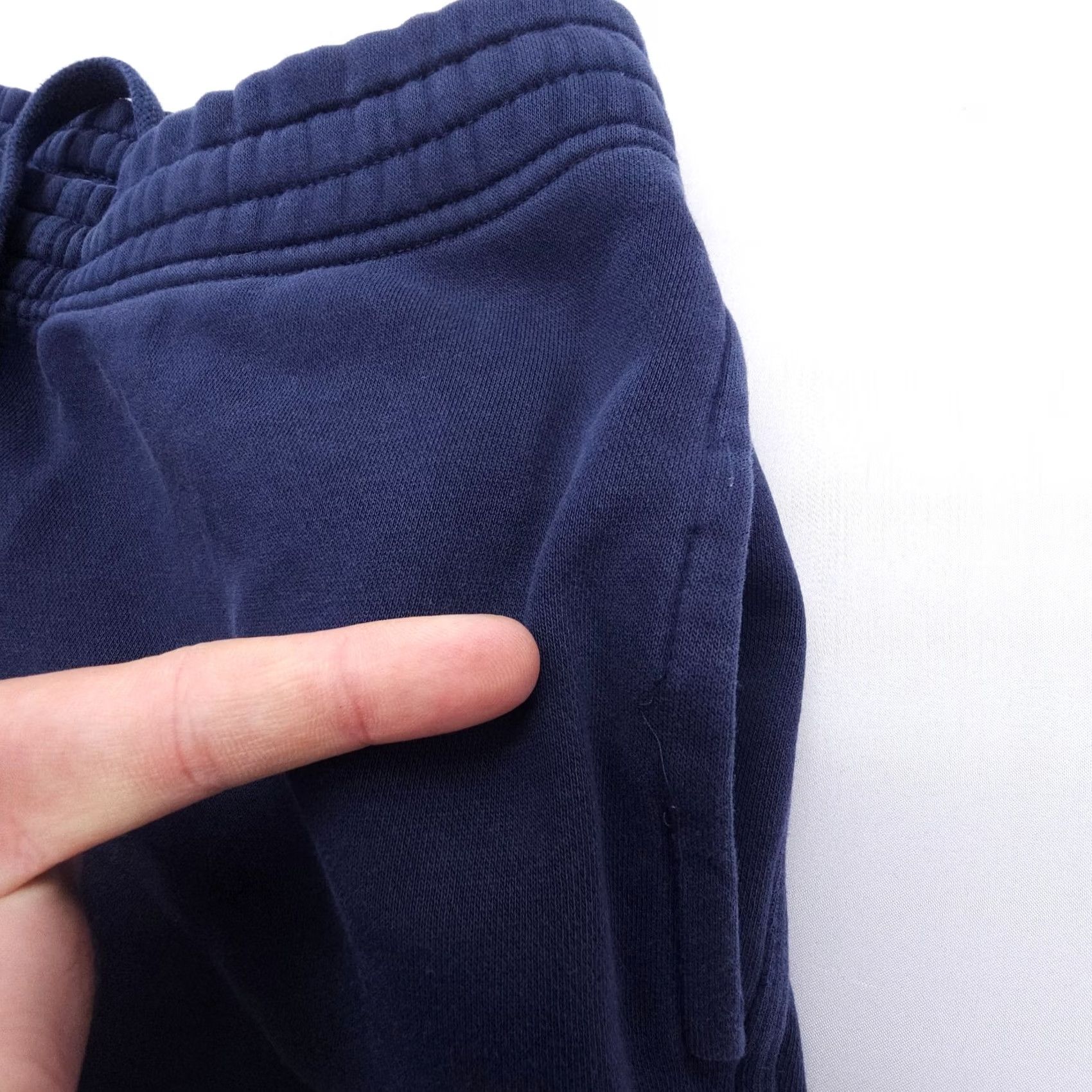 Nike Nike Mens Medium Navy Sportswear Club Fleece Joggers Sweatpants Gym Training Size US 31 - 3 Thumbnail