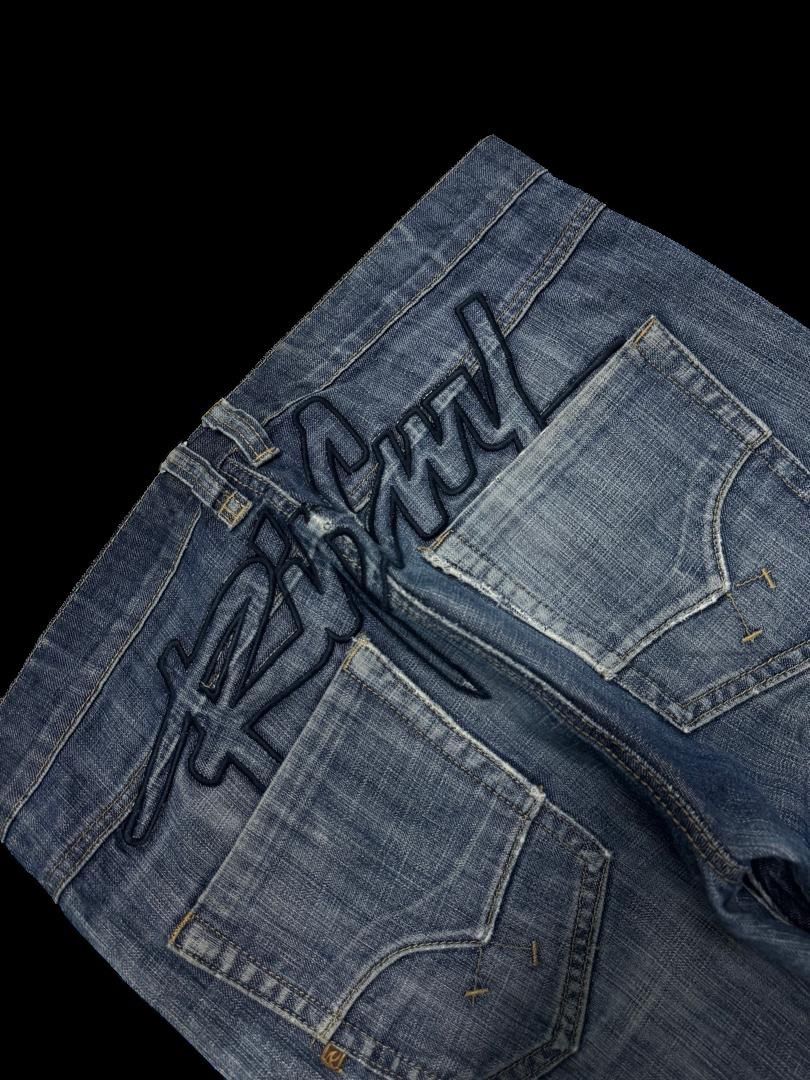 Rip Curl Vintage 90s Rip Curl Thrashed Faded Distressed Rare Seasons Size US 33 - 20 Thumbnail