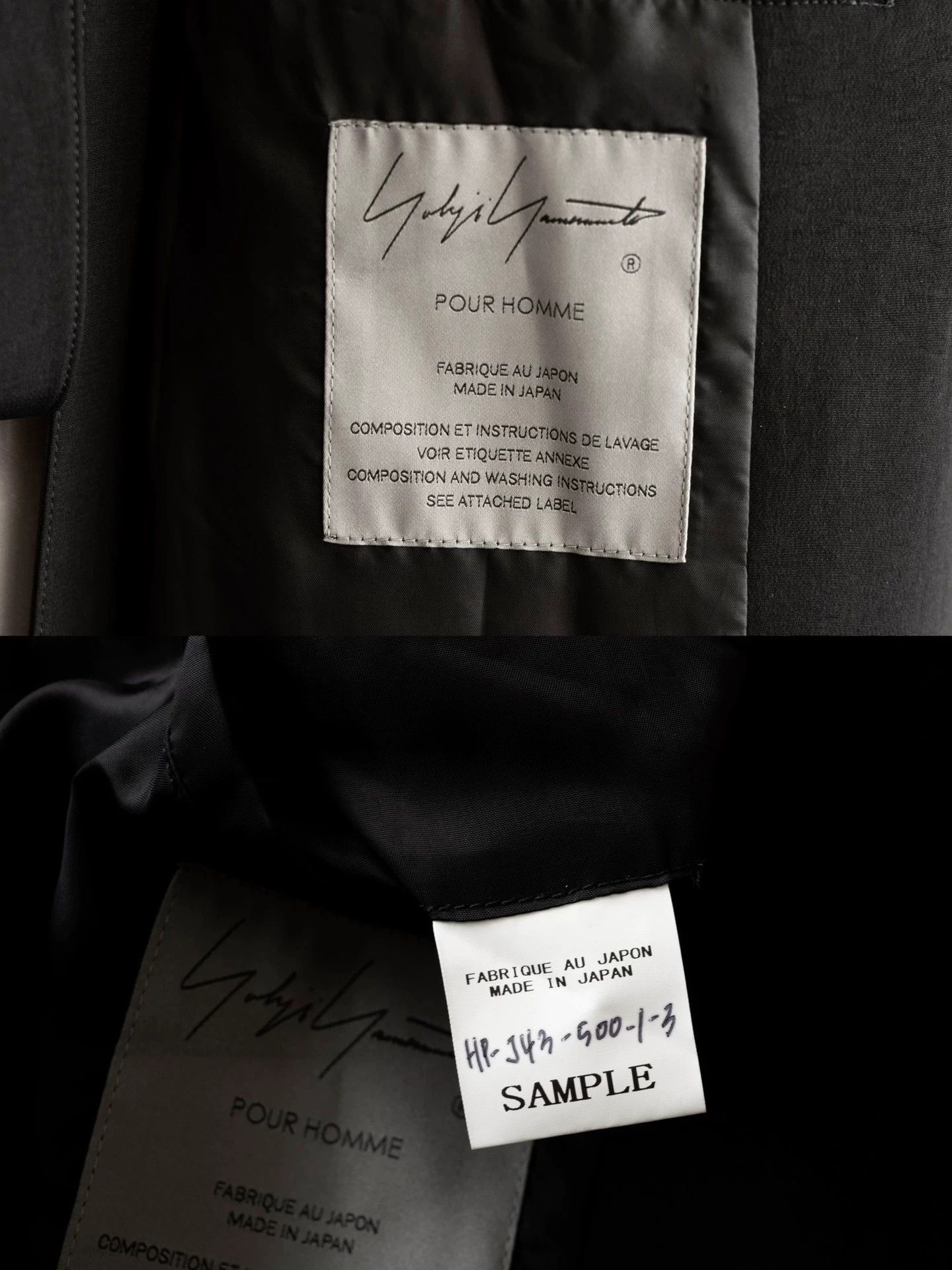 Yohji Yamamoto Yohji Yamamoto 25SS Deconstructed Asym Triacetate Jacket Size US L / EU 52-54 / 3 - 9 Thumbnail