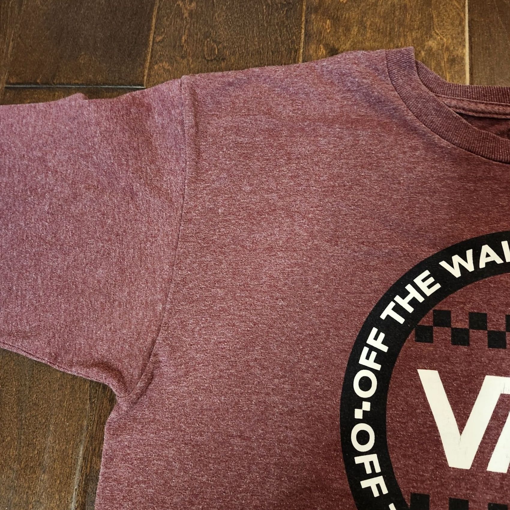 Vans VANS Retro T Shirt Men Red Short Sleeve Off the Wall Tee M Adult Regular Fit Crew Neck Graphic Logo 100% Cotton Knit Vintage: No Size US M / EU 48-50 / 2 - 5 Thumbnail