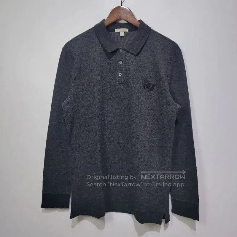 Burberry Black Gray Cotton Knitwomen's Sweater.