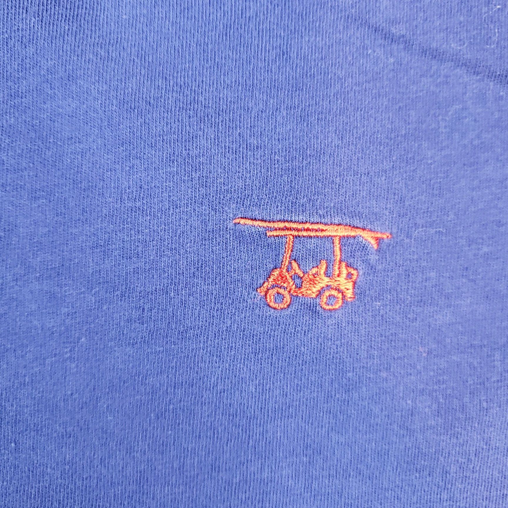 Vintage Bald Head Blues Polo Shirt Mens XL Blue Short Sleeve Polo Easy Care Golf Casual" Size US XL / EU 56 / 4 - 6 Thumbnail