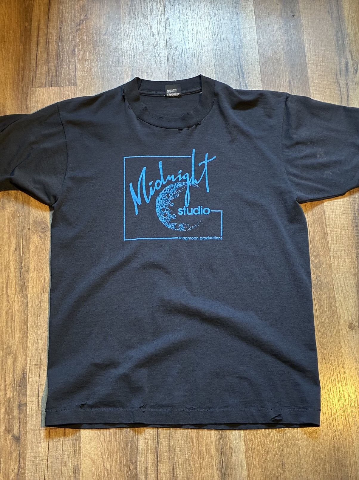 Vintage Vintage black t shirt Size US L / EU 52-54 / 3 - 1 Thumbnail