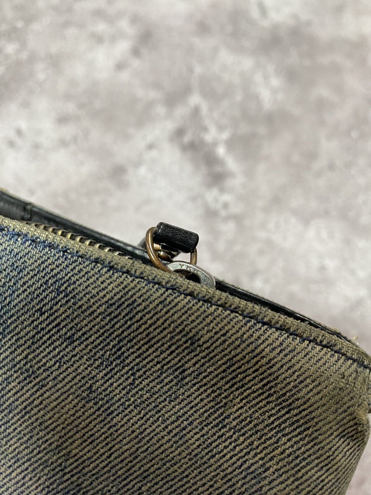 Diesel × Vintage DIESEL Avant Garde denim wallet Size ONE SIZE - 12 Thumbnail