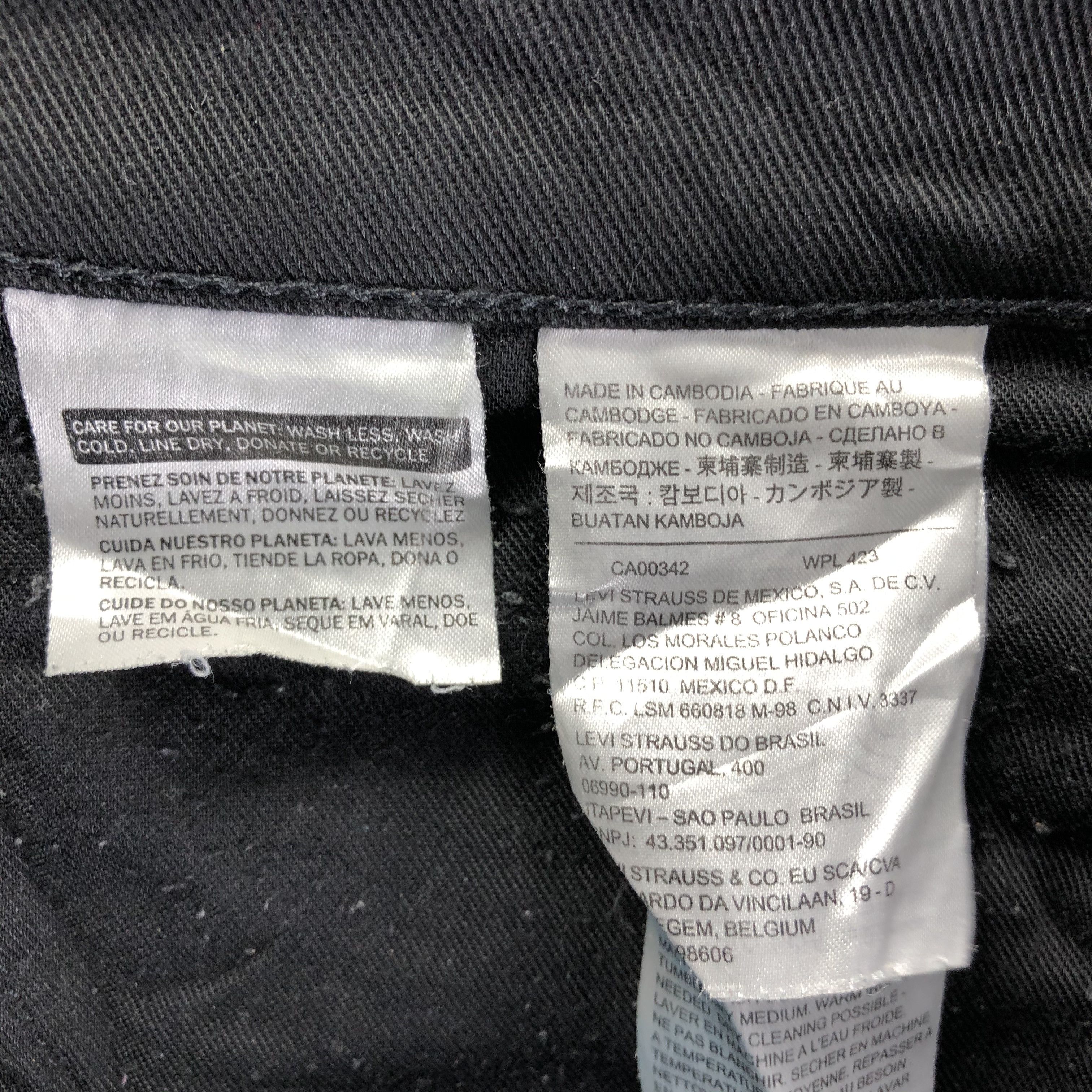 Levi's Vintage Levis 513 Jeans-J4355 Size US 33 - 9 Thumbnail