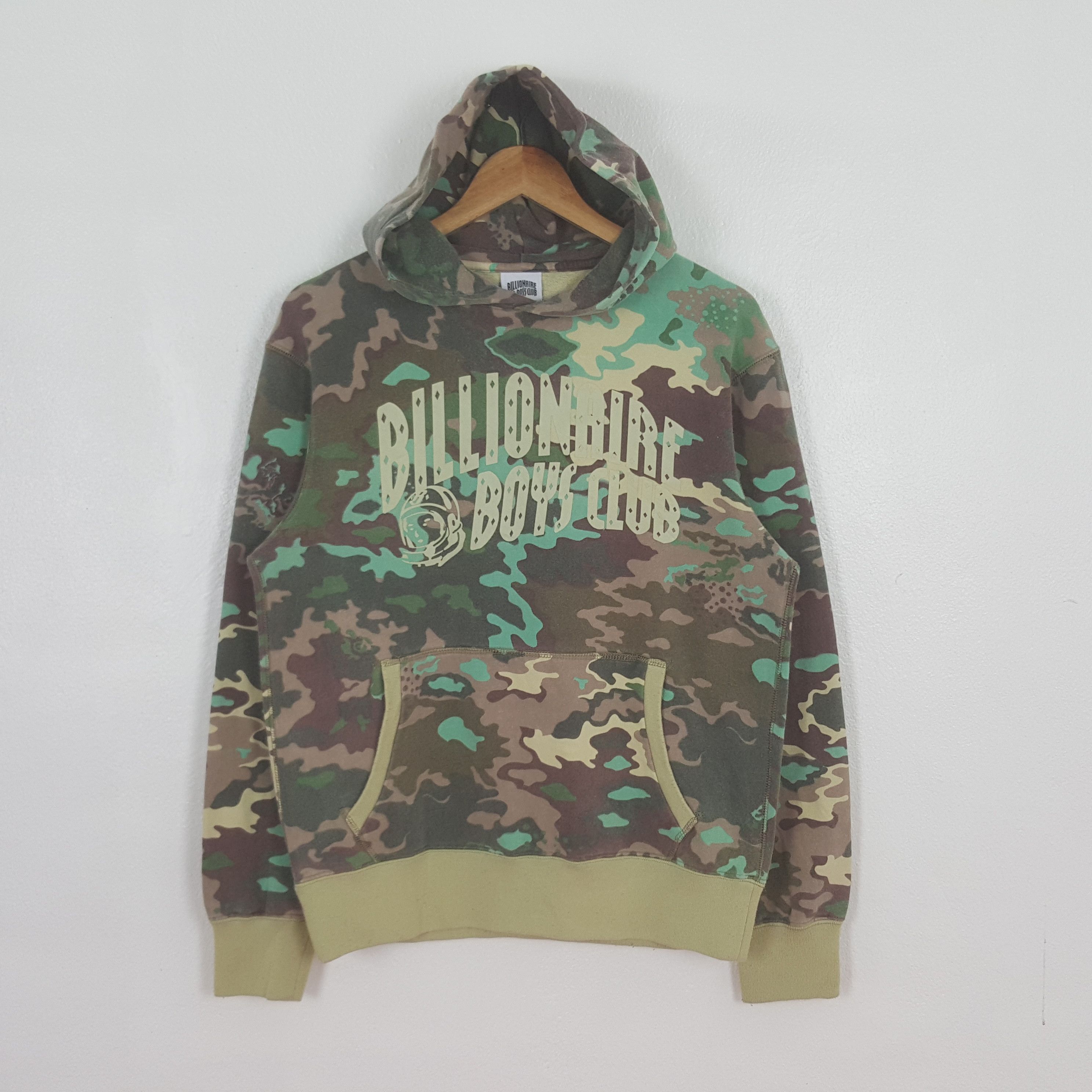 Billionaire Boys Club Vintage Billionaire Boys Club Japanese Camo Hoodies C324N10 Size US M / EU 48-50 / 2 - 1 Thumbnail
