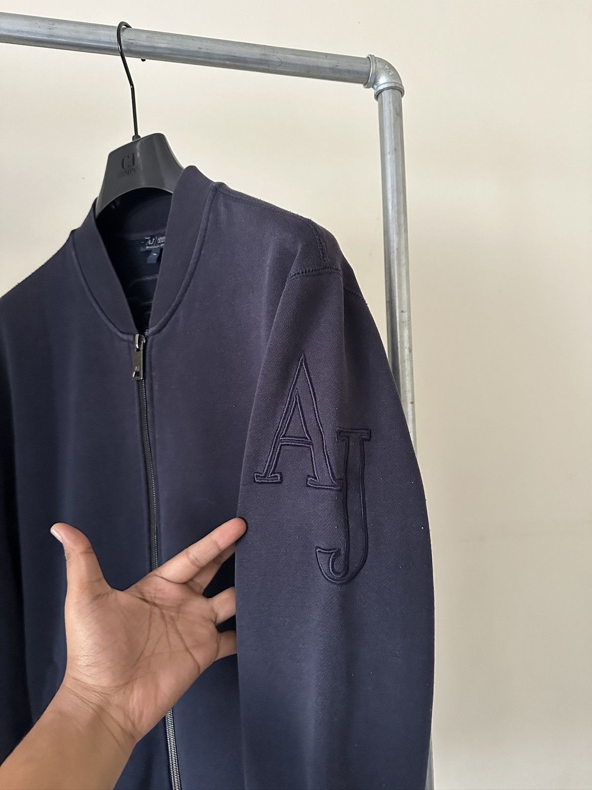 Armani 2000s Armani Jeans bomber Jacket Size US XL / EU 56 / 4 - 3 Thumbnail
