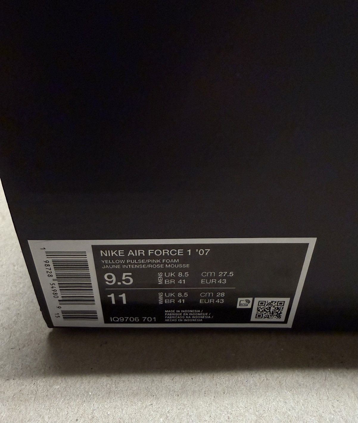 Nike Nike Air Force 1 ‘07 Low AF1 Easter 2026 Men’s size 9.5 NEW! Size US 9.5 / EU 42-43 - 6 Thumbnail