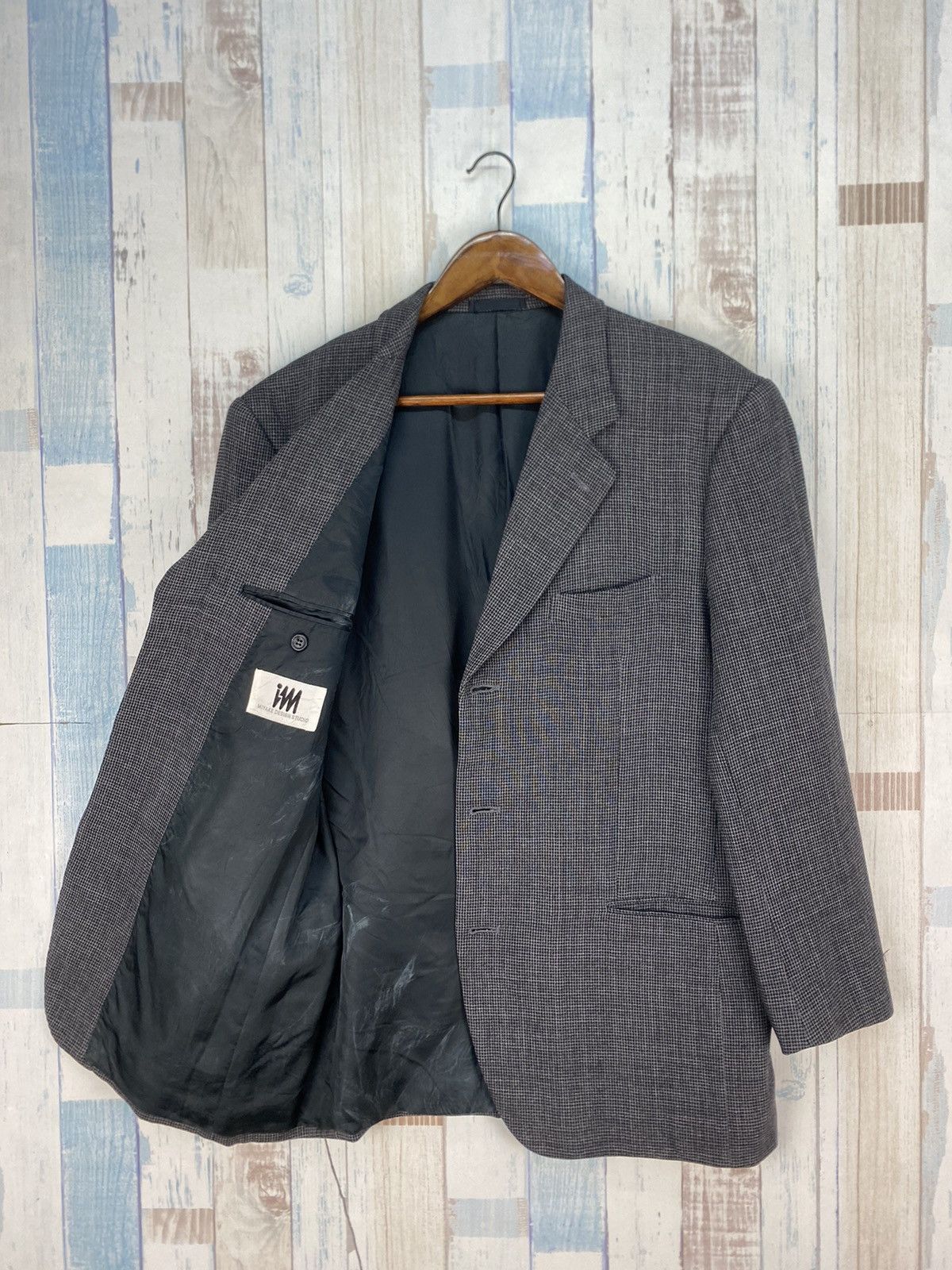 Issey Miyake Vintage Miyake Design Studio Blazer Size US L / EU 52-54 / 3 - 1 Thumbnail