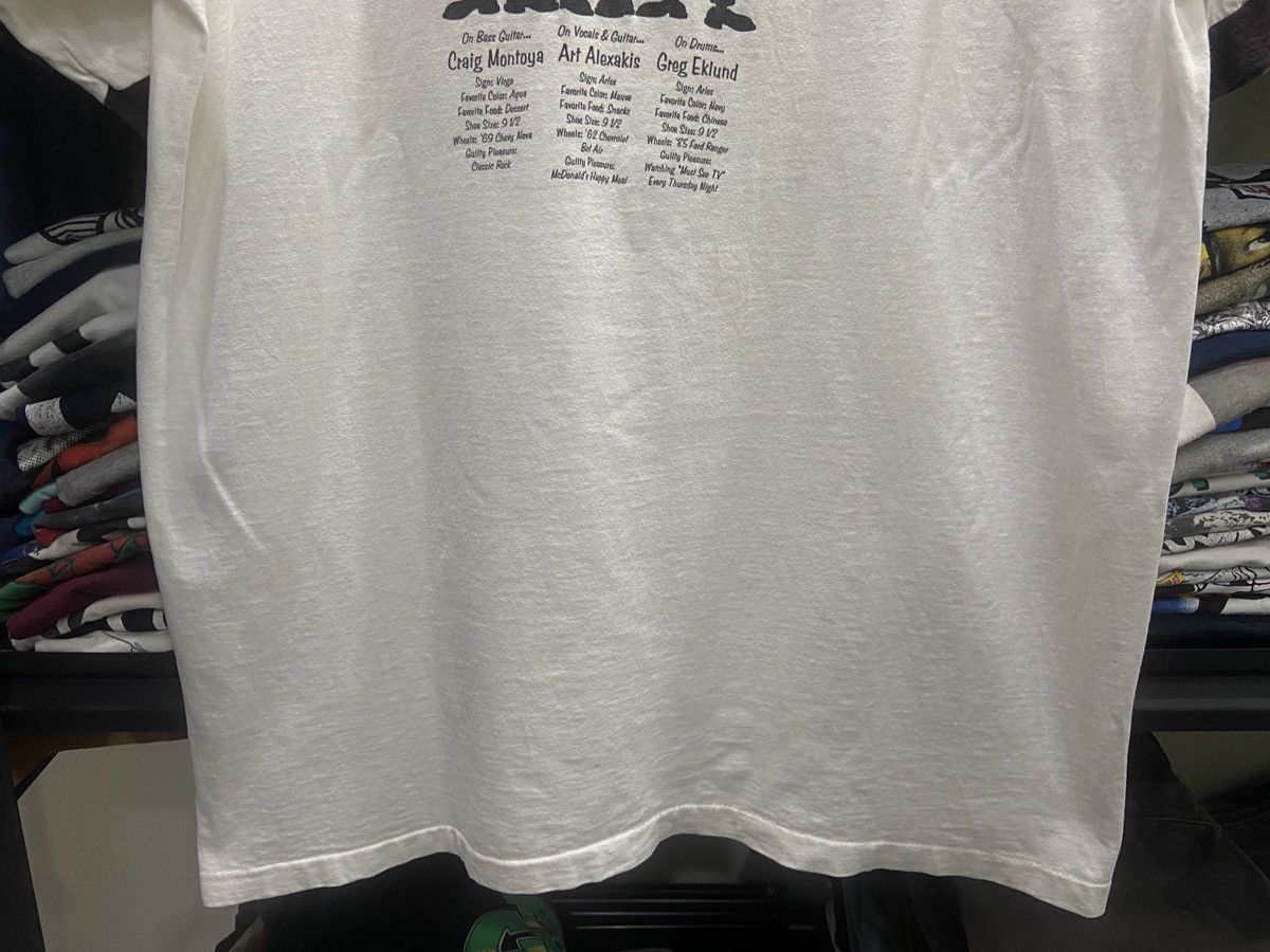 Vintage 90s Everclear Alternative Rock tour Band TShirt
