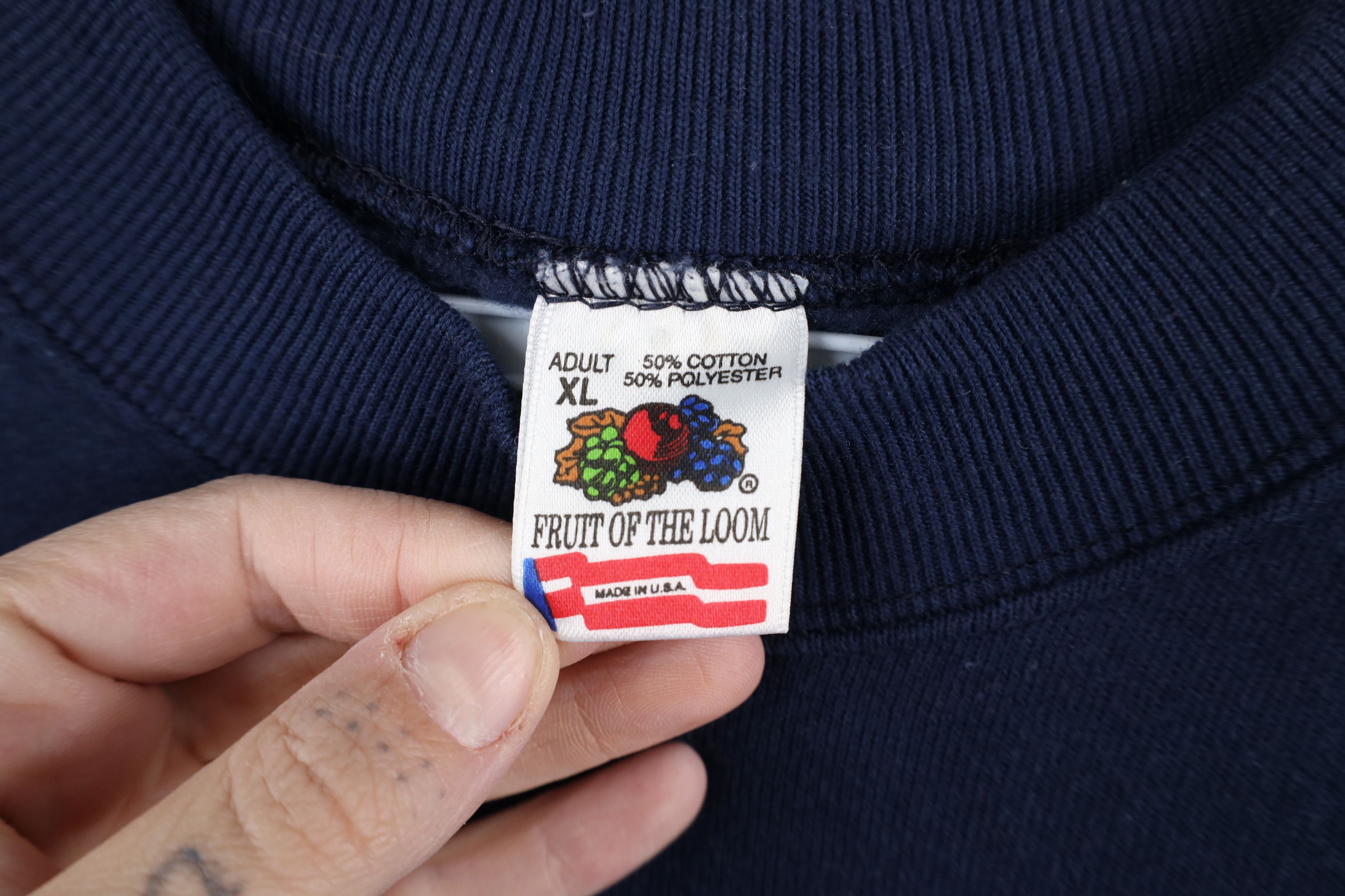 Vintage Vintage 90s Streetwear Teacher Crewneck Sweatshirt USA Size US XL / EU 56 / 4 - 6 Thumbnail