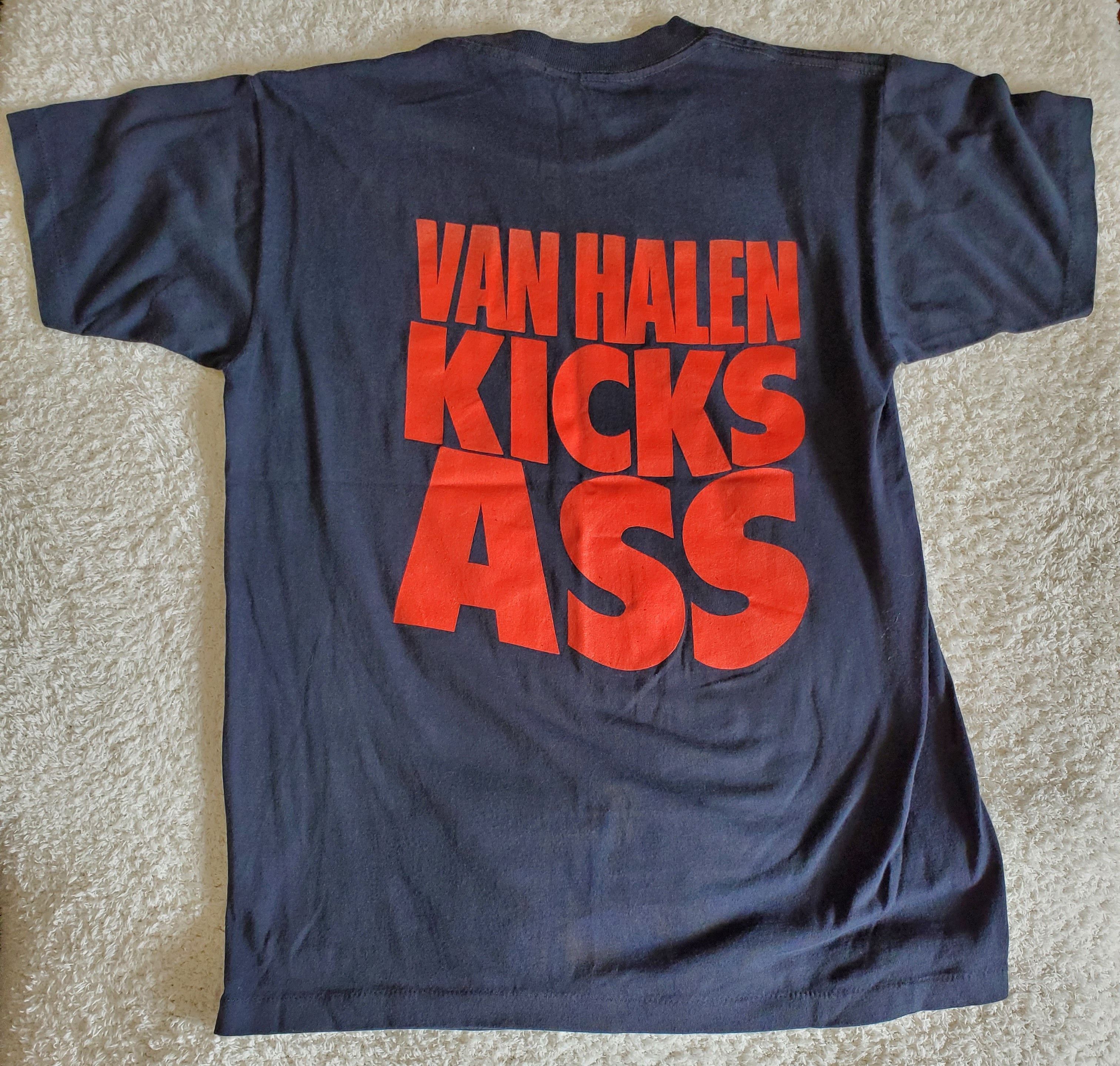 Band Tees × Vintage Van Halen kicks ass 80s robot godzilla Size US M / EU 48-50 / 2 - 3 Thumbnail
