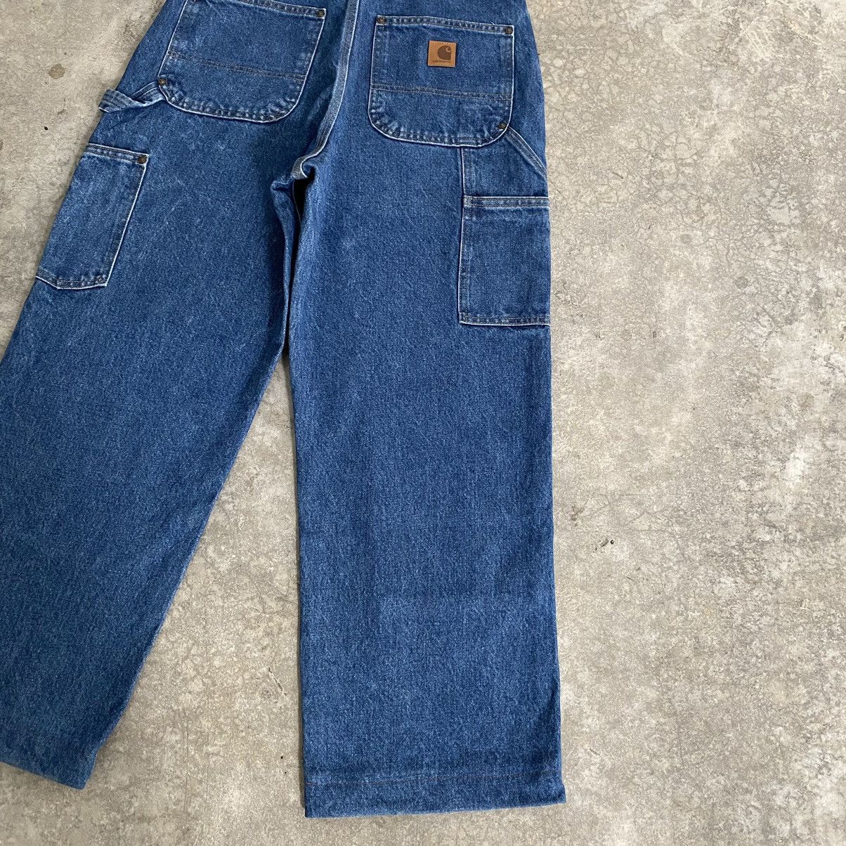 Carhartt Vintage Carhartt Double Knee Carpenter Denim Jeans Size US 31 - 16 Thumbnail