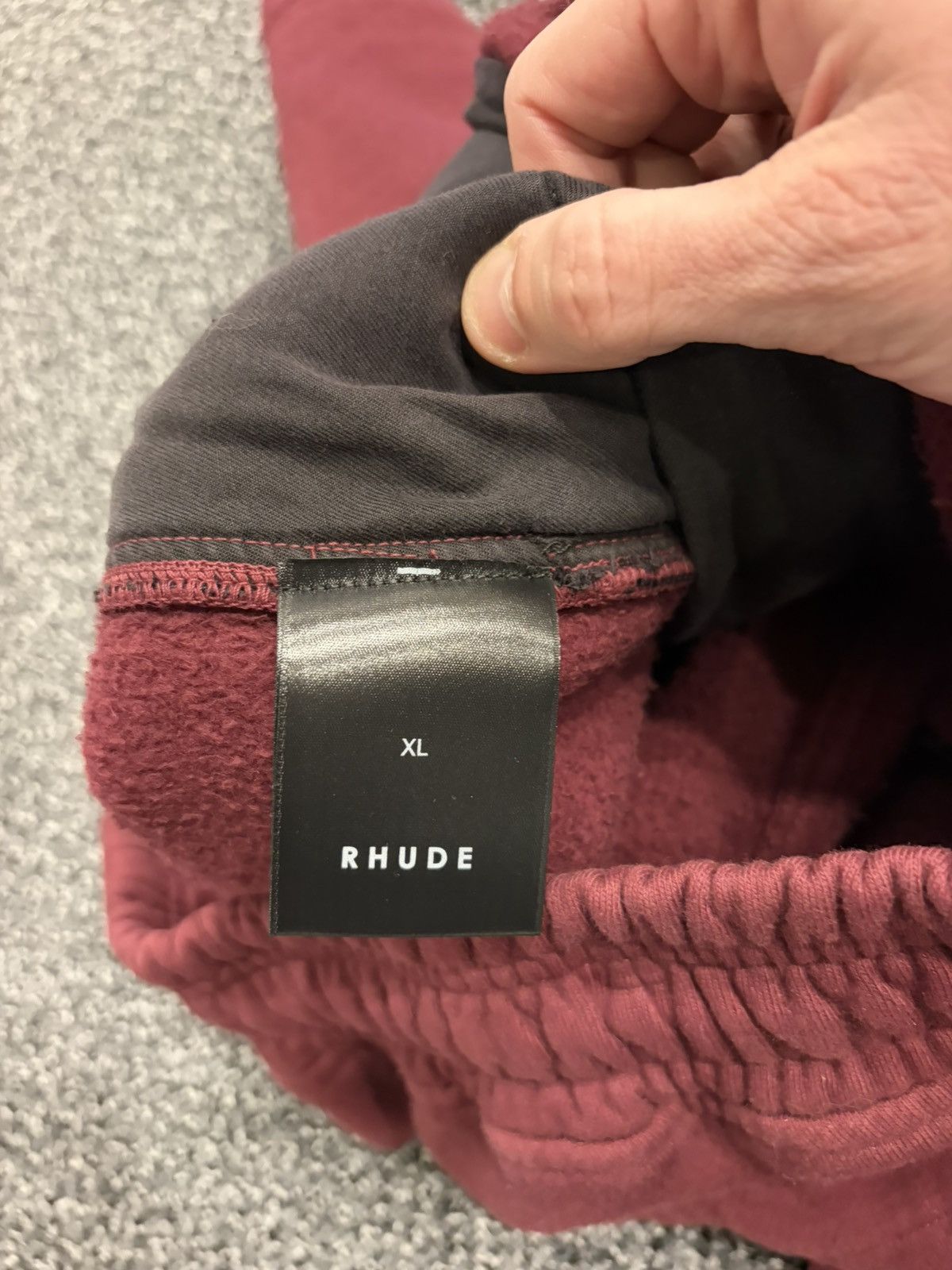 Rhude Rhude Bordeaux Shorts Size US 36 / EU 52 - 5 Thumbnail