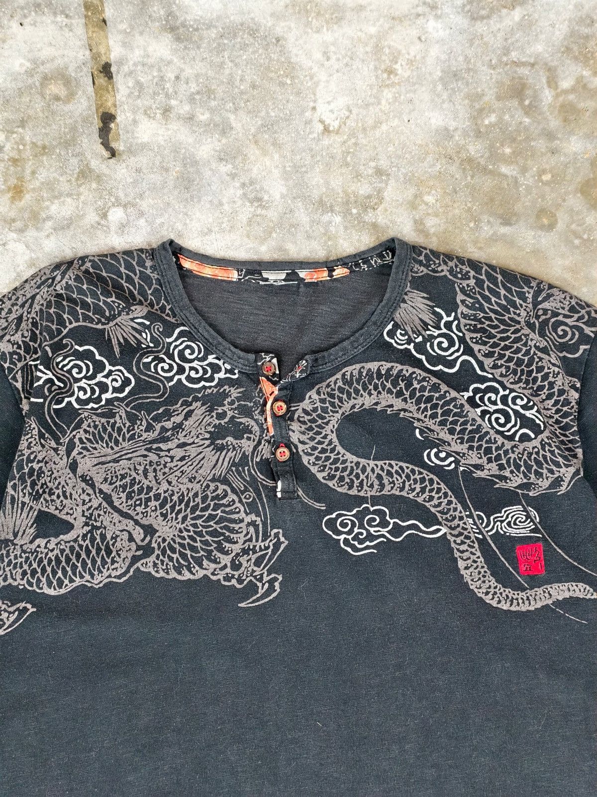 Japanese Brand × Vintage Japanese Art T-Shirt Size US L / EU 52-54 / 3 - 3 Thumbnail