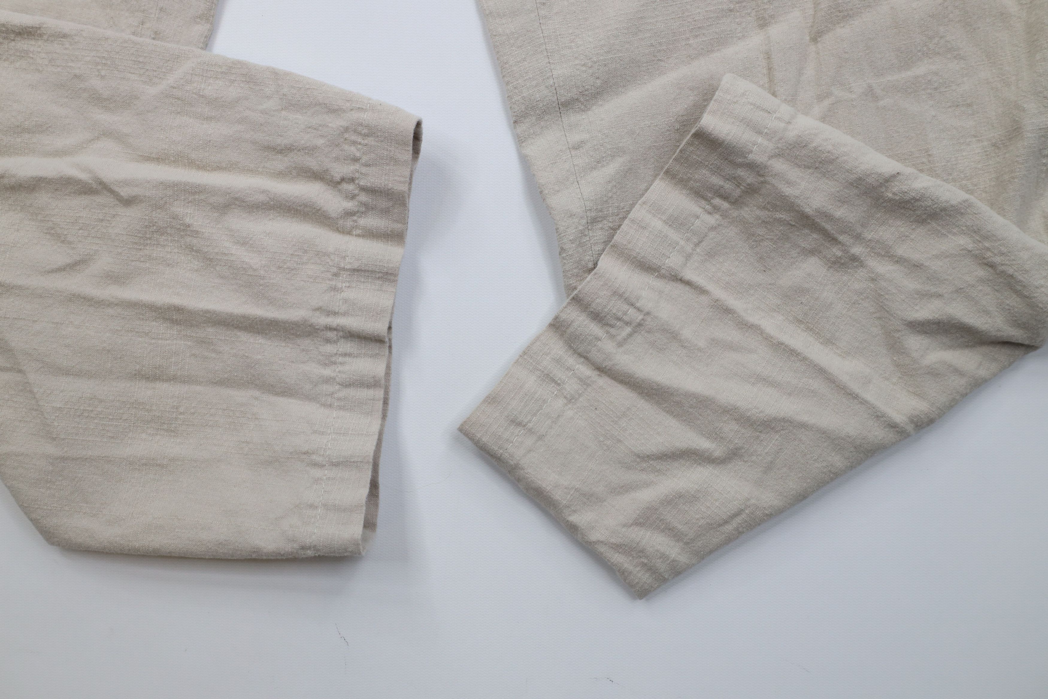 Vintage Vintage 90s Y2K Streetwear Seersucker Wide Leg Chino Pants Size US 44 / EU 60 - 6 Thumbnail