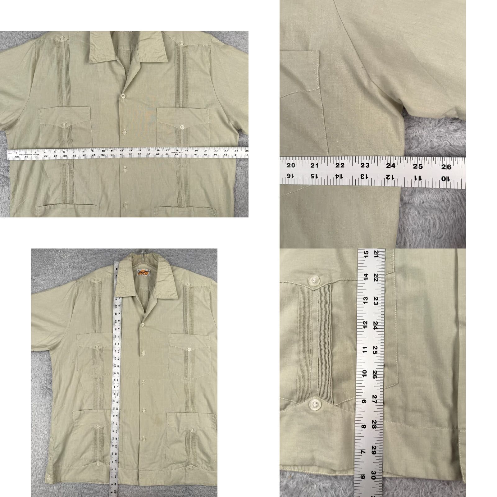Vintage Maya Real Kukulan Shirt Adult XL Green 4 Pocket Polyester Blend Button-Up Short Sleeve Hawaiian Aloha Beach Vacation Resort Mens Size US XL / EU 56 / 4 - 8 Thumbnail