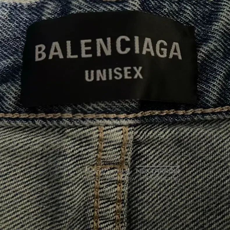 Balenciaga Balenciaga size XS Washed Denim Jeans Size US 27 - 4 Thumbnail