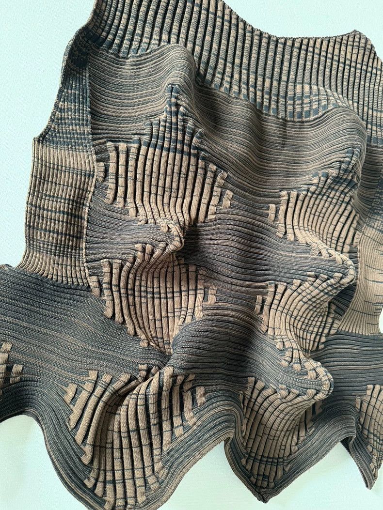 Issey Miyake issey miyake size:2 Dark brown vest Size XXS / US 00 / IT 34 - 3 Thumbnail