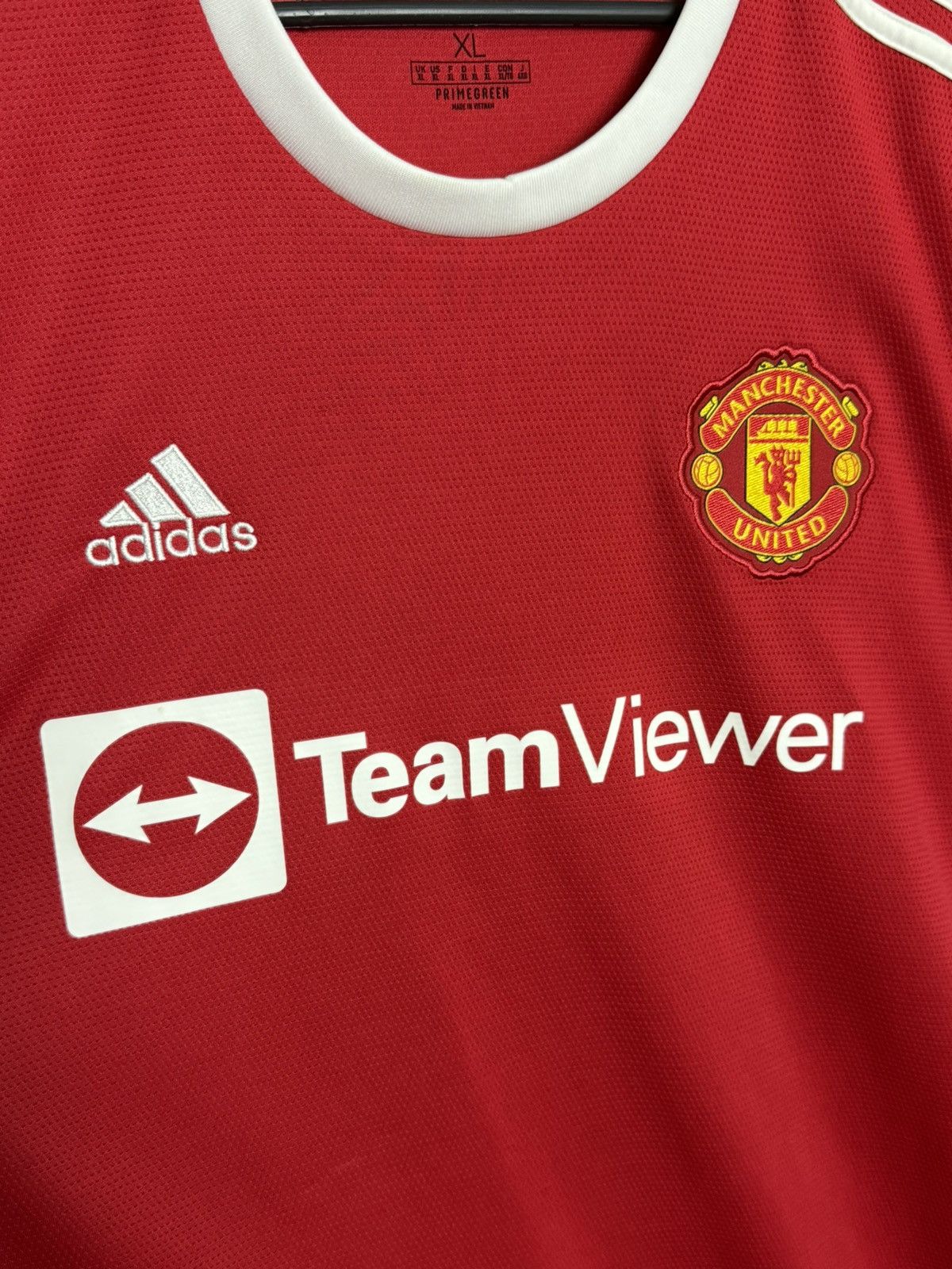 Adidas Manchester United 21/22 Home Ronaldo Football Jersey Size US XL / EU 56 / 4 - 4 Thumbnail