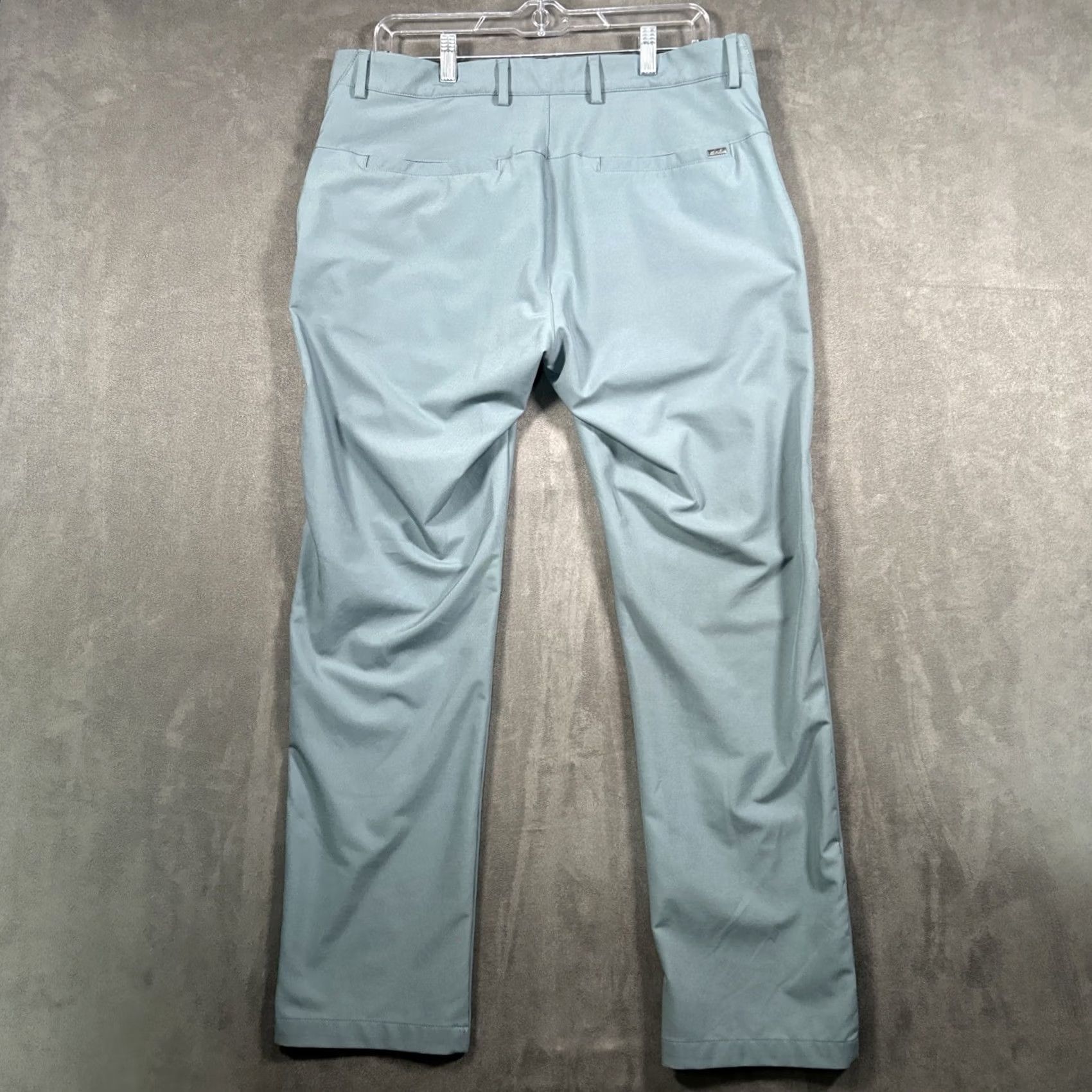 Vintage Greg Norman Mens Pants Blue Stone Stretch Performance 34x30 Size US 34 / EU 50 - 7 Thumbnail