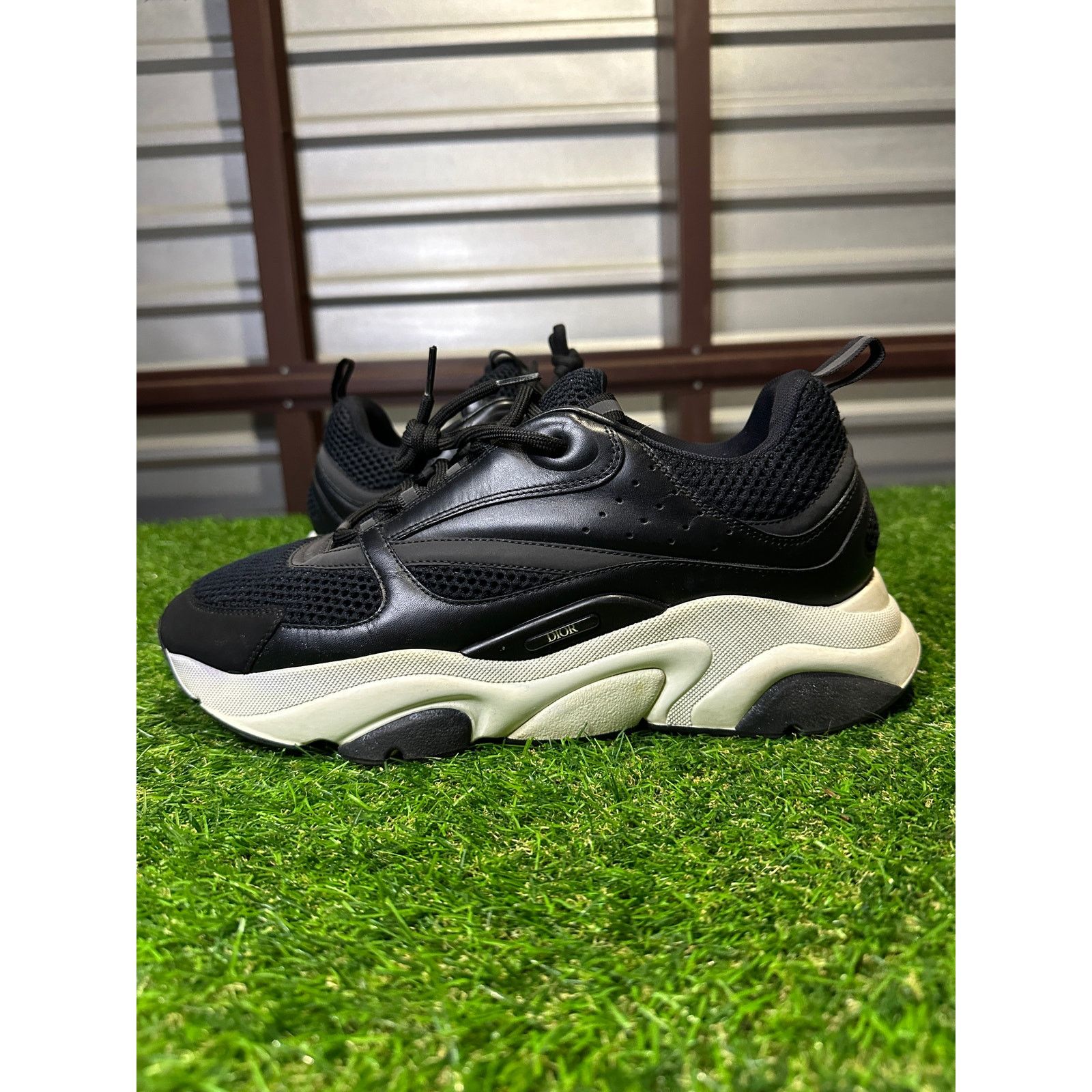 Dior Size 12 - Dior B22 Black/White Sneakers Size US 12 / EU 45 - 2 Thumbnail