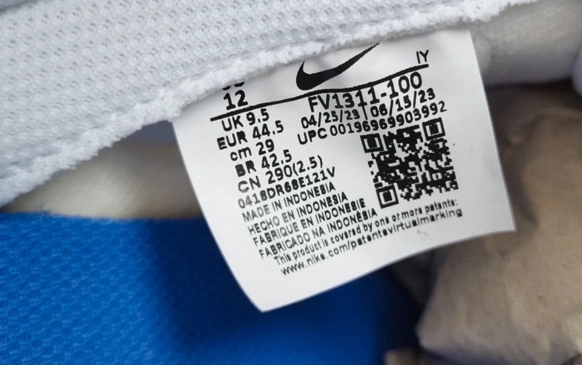 Nike Shoes Nike Dunk Low Silver Size US 12 / EU 45 - 7 Thumbnail