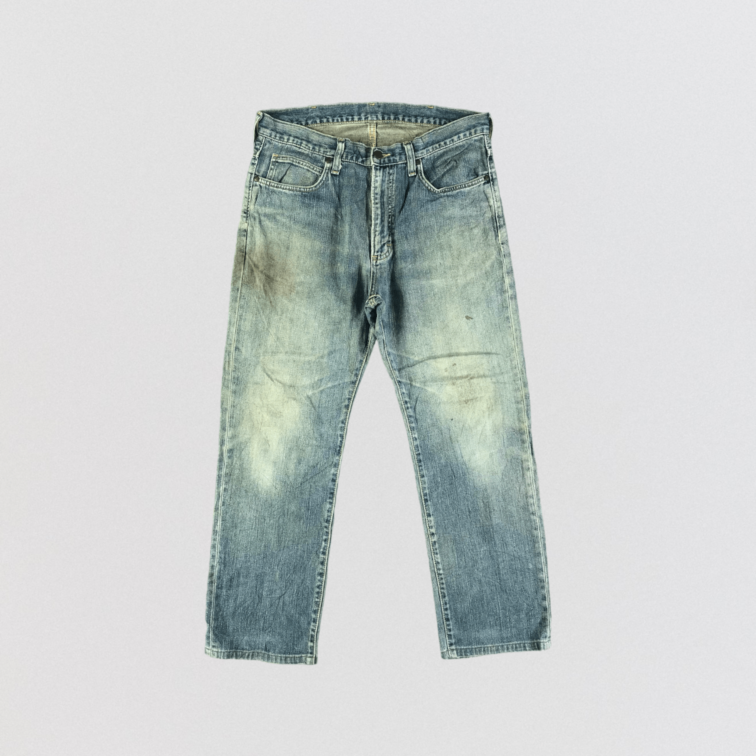 Vintage Blue Wash Wrangler Jeans-JM3329