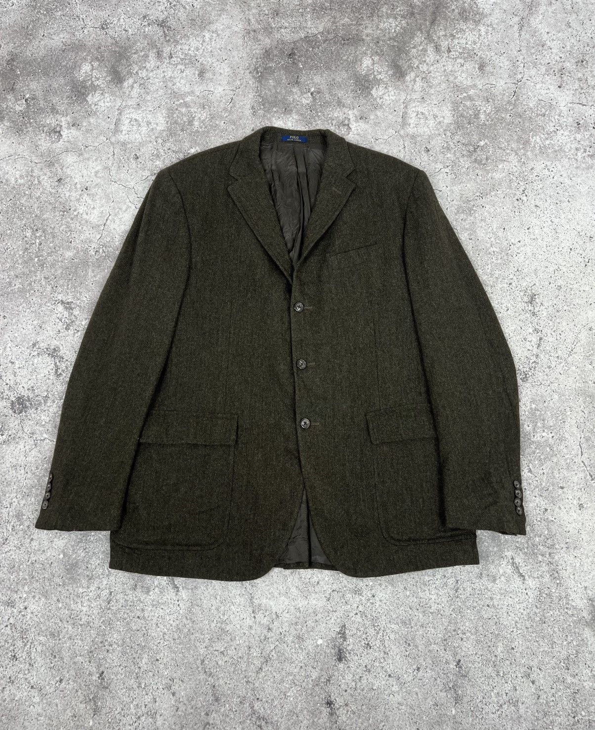 Polo Ralph Lauren Polo Ralph Lauren Wool Blazer Jacket Button Size 44R - 1 Thumbnail