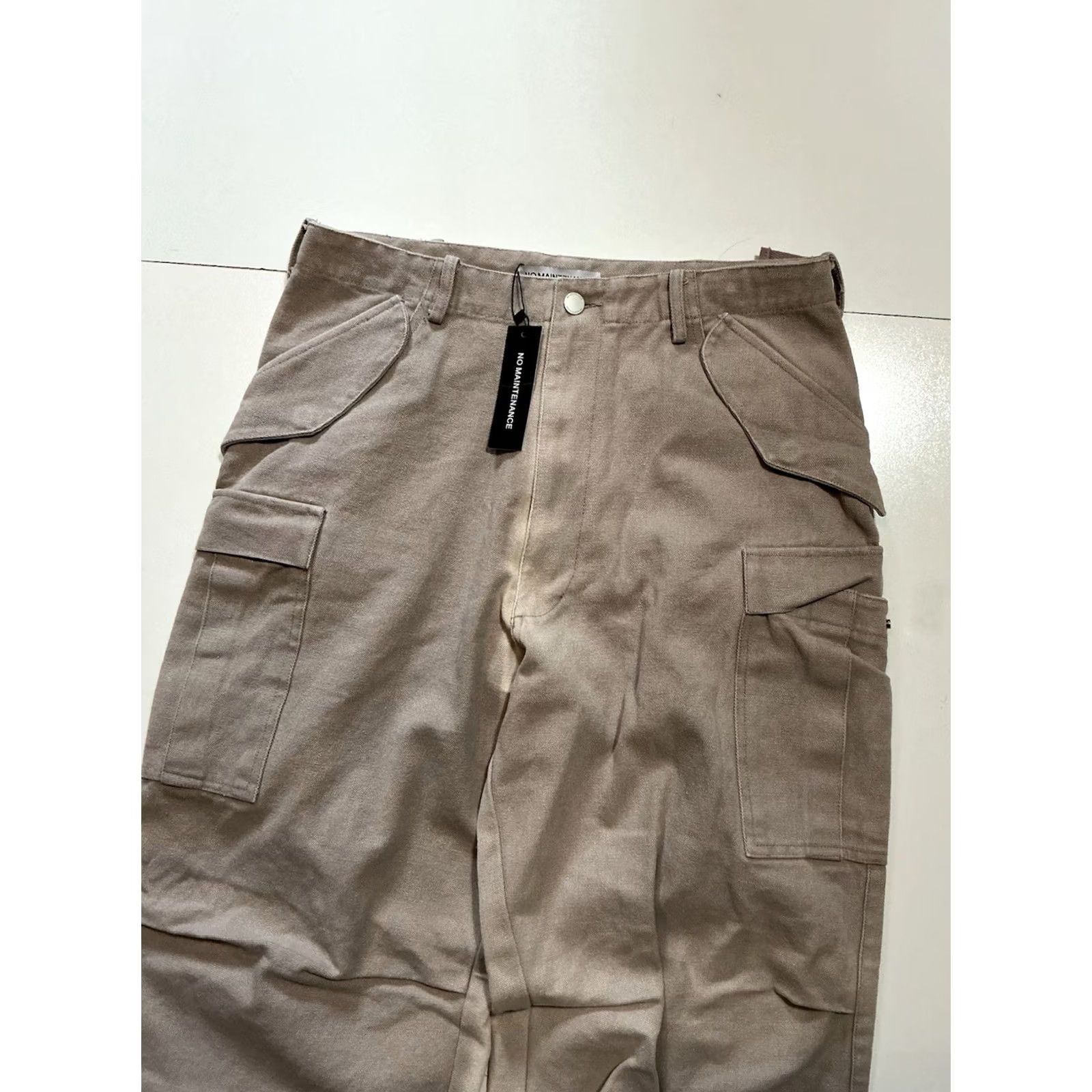 Vintage NWT No Maintenance Six Pocket Vintage Wash Wide Leg Baggy Cargo Pants Sz 30 Mens Pants Regular Size 30 Cargo Vintage Wash Baggy Wide-Leg 90s Mens Size US 30 / EU 46 - 6 Thumbnail