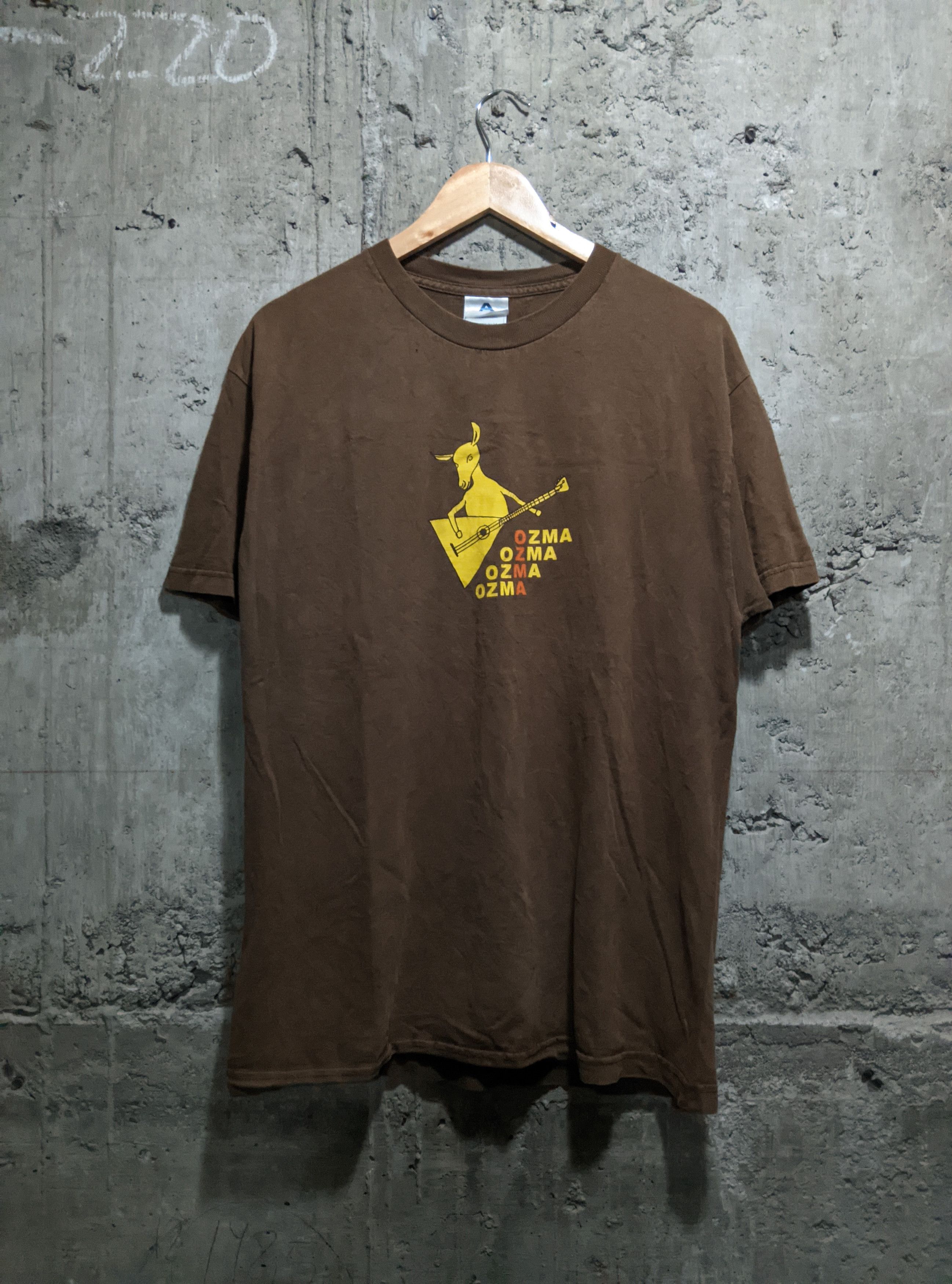 Vintage 2002 ozma double donkey power pop indie t shirt