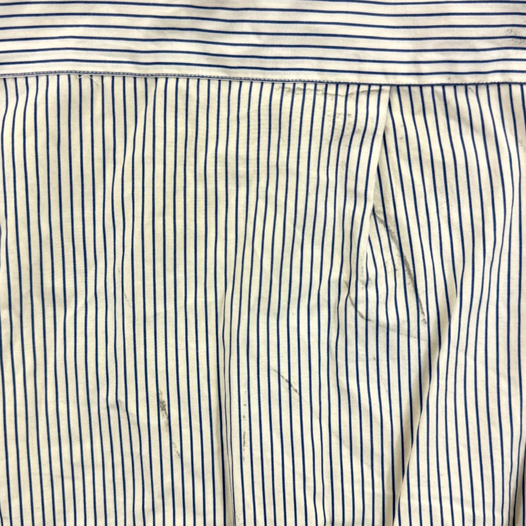 Polo Ralph Lauren VINTAGE Polo Ralph Lauren Shirt Mens Small Blue Striped 90s Long Sleeve Button Up Pattern Striped Classic 80s Womens Mens Boys Girls Size US S / EU 44-46 / 1 - 7 Thumbnail