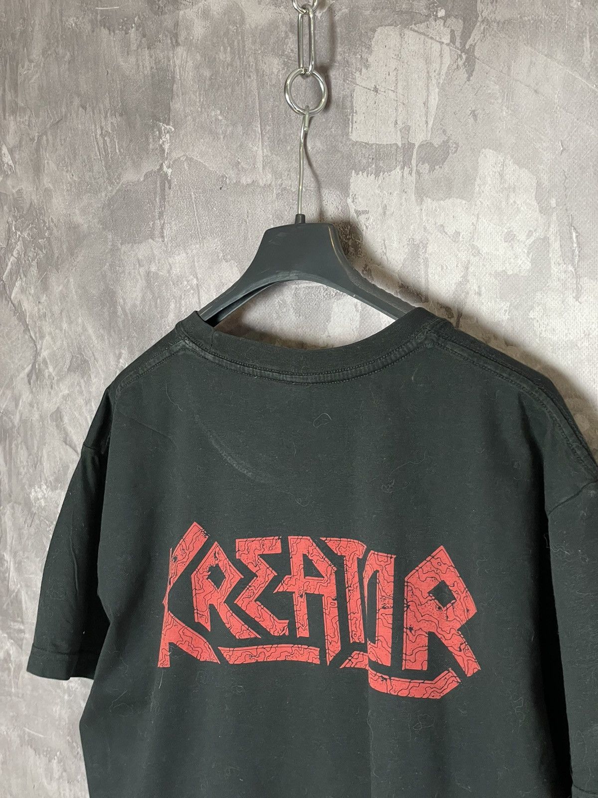 Band Tees Kreator Tee T Shirt 1990s Vintage Black Size US L / EU 52-54 / 3 - 9 Thumbnail