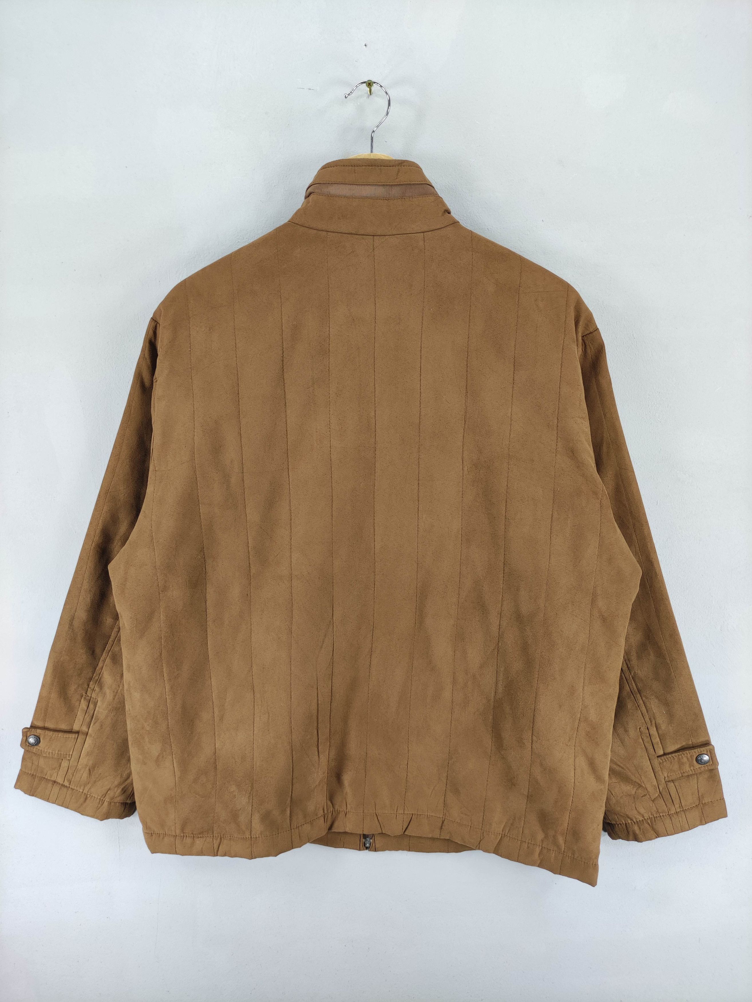 Gianni Valentino Vintage Gianni Valentino Casual Jacket Zipper Brown Size US L / EU 52-54 / 3 - 9 Thumbnail