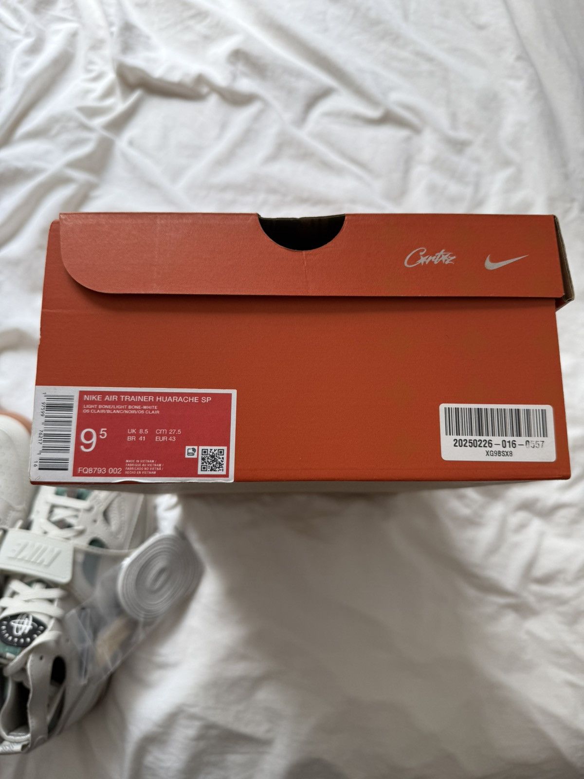 Corteiz × Nike NIKE CORTEIZ AIR HUARACHE TRAINERS Size US 9.5 / EU 42-43 - 15 Thumbnail