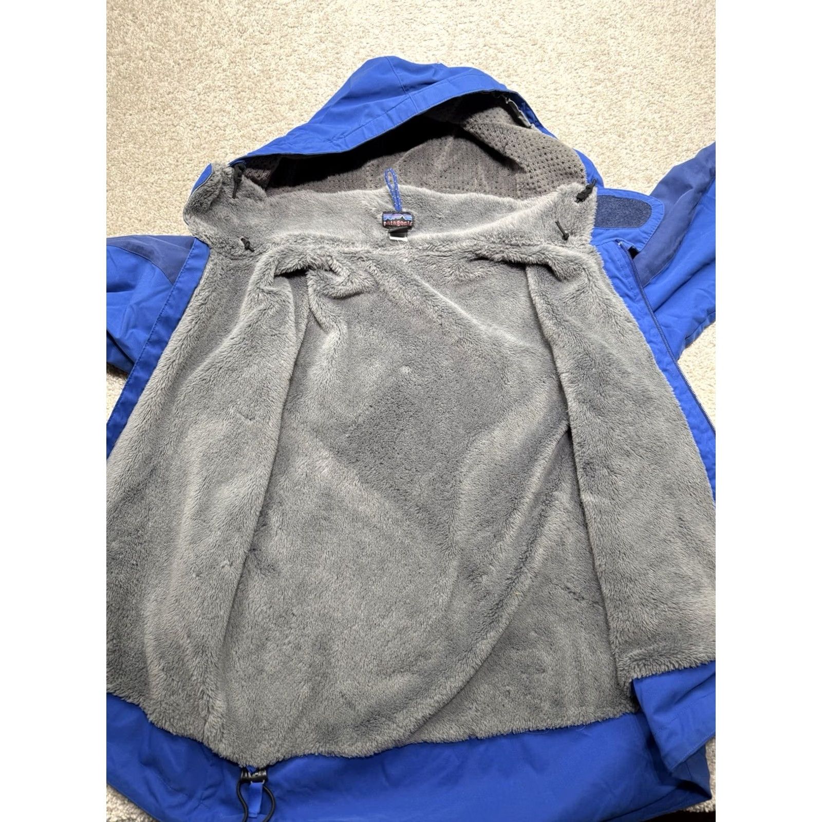 Patagonia VINTAGE Patagonia Jacket Mens Small Blue Stretch Speed Ascent Fleece Lined Ski Size US S / EU 44-46 / 1 - 6 Thumbnail